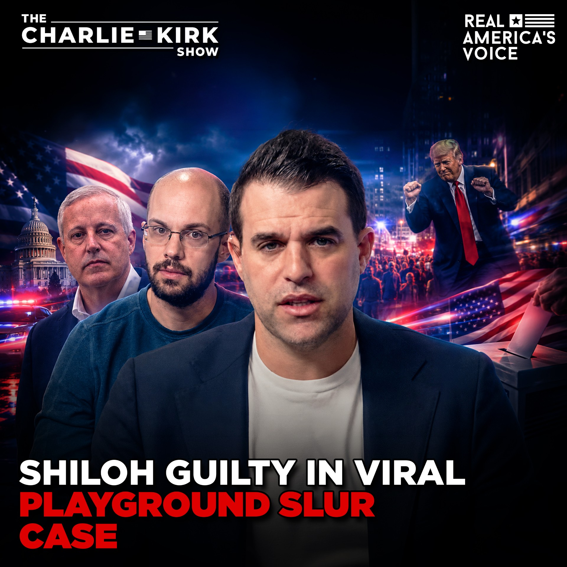 SHILOH GUILTY IN VIRAL PLAYGROUND SLUR CASE | CHARLIE KIRK SHOW