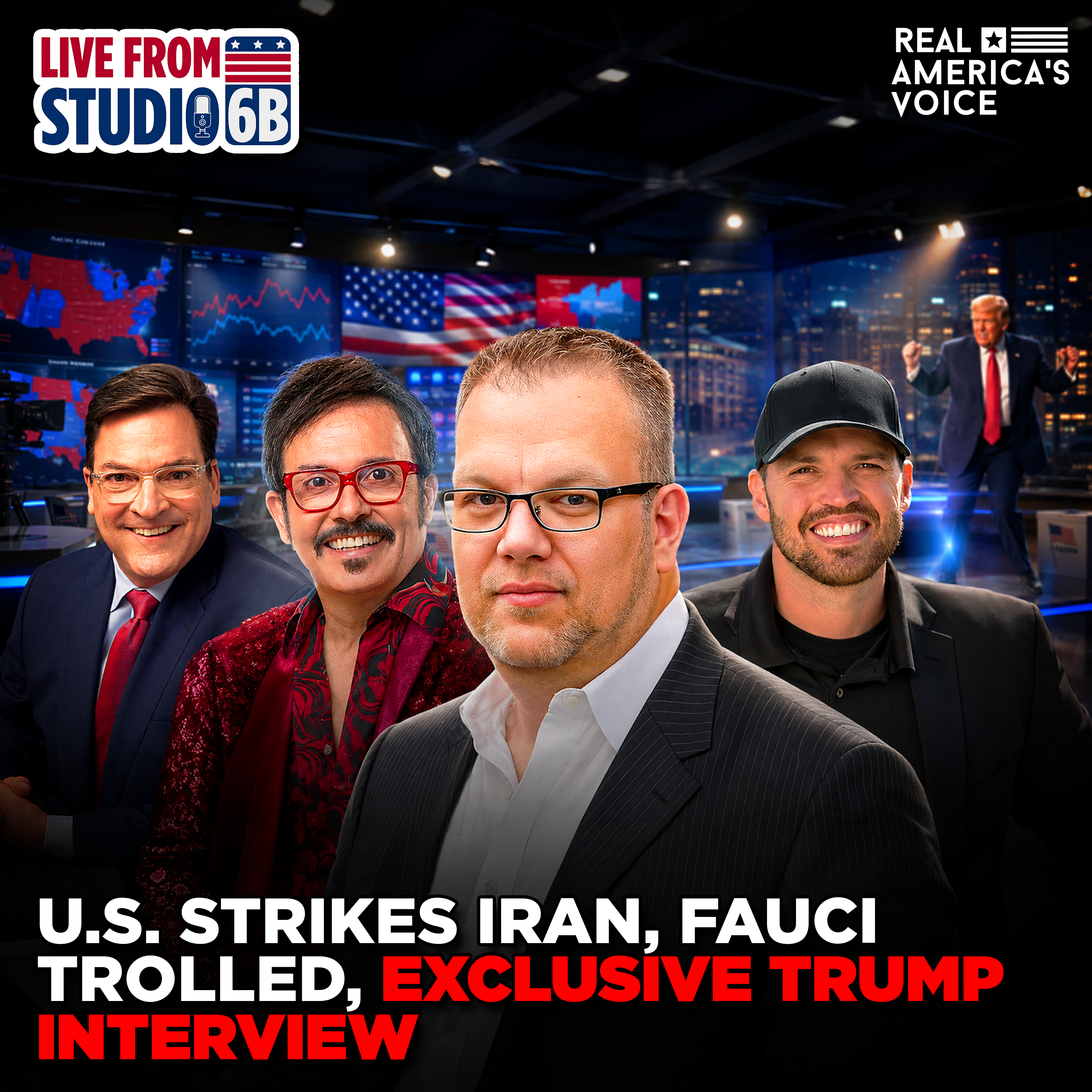 TRUMP HITS IRAN HARD, FAUCI TROLLED & EXCLUSIVE TRUMP INTERVIEW | LIVE FROM STUDIO 6B - THURSDAY, JULY 30 2026