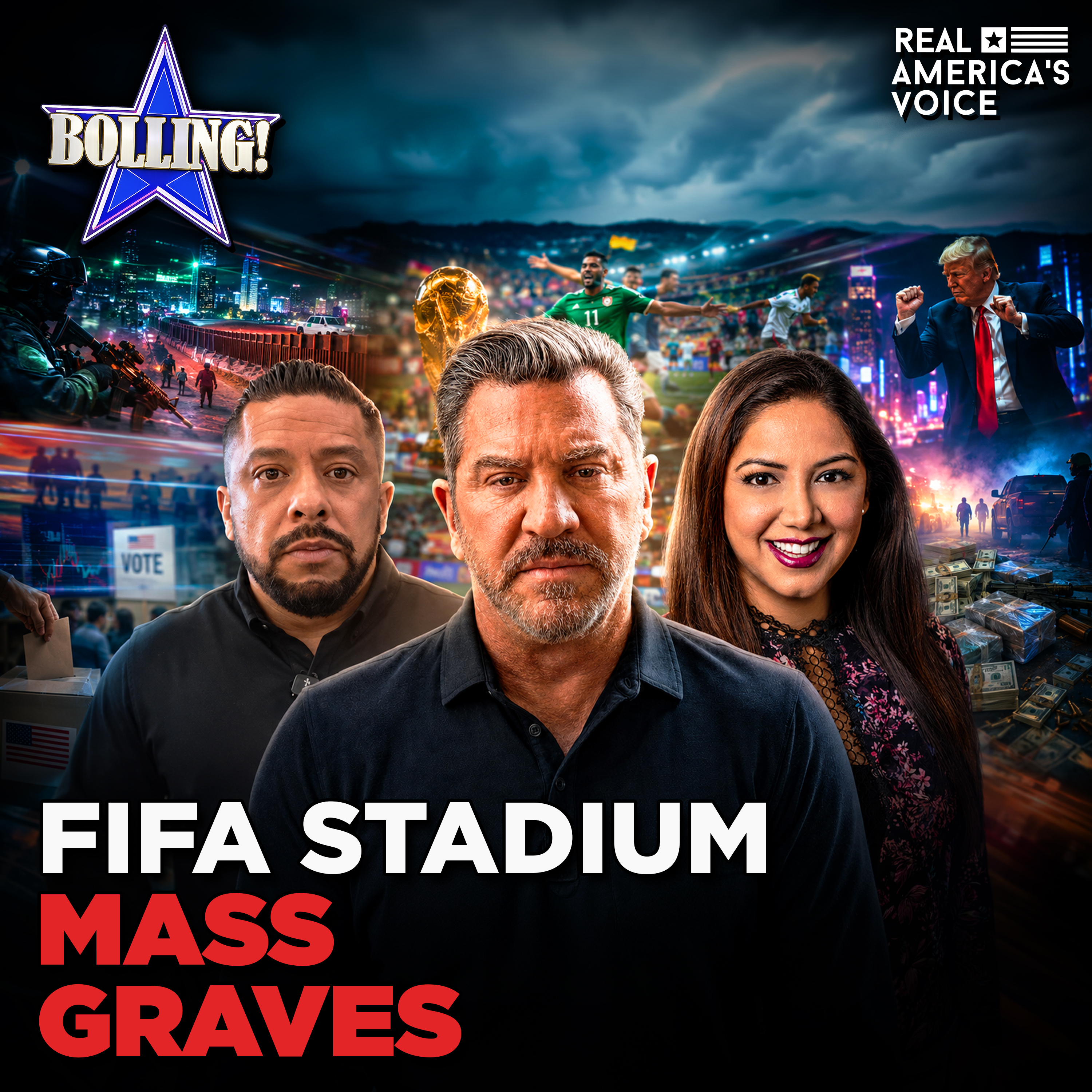 FIFA GRAVES HORROR IGNORED AS IRAN THREAT LOOMS | ERIC BOLLING SHOW episode artwork