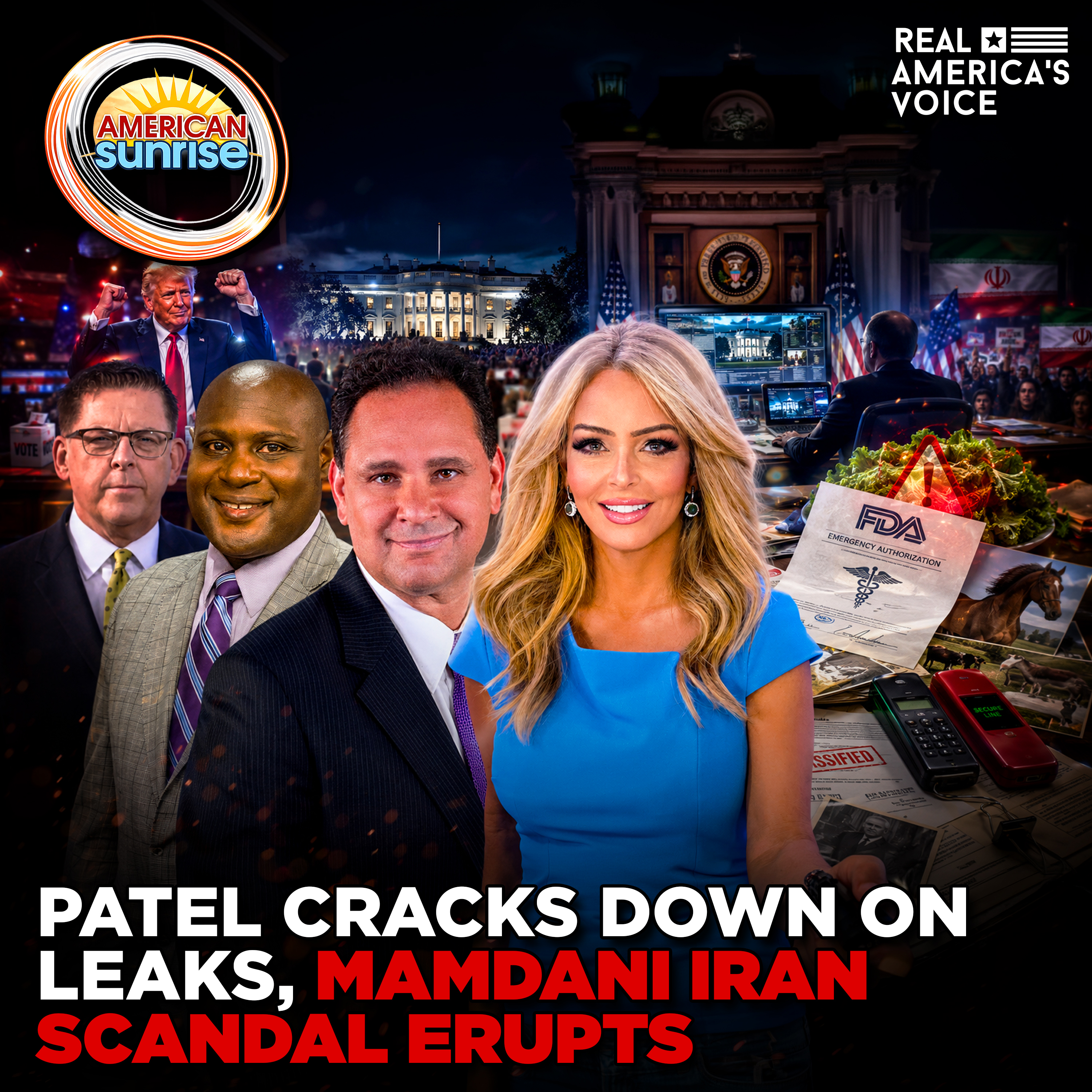 WILES & PATEL CRACK DOWN ON LEAKS AS MAMDANI IRAN SCANDAL ERUPTS | THE AMERICAN SUNRISE
