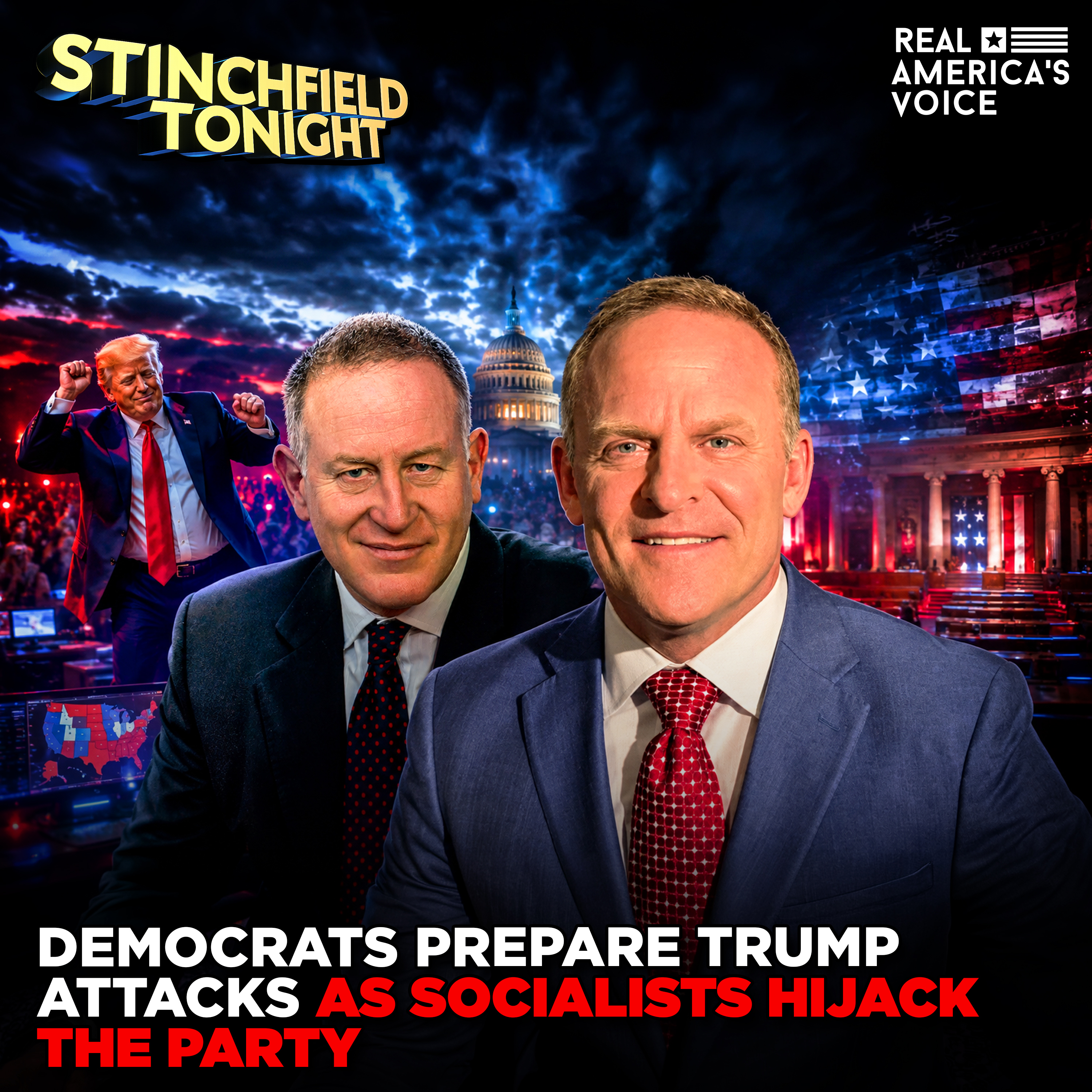 TRUMP SWITCHES PLANES AFTER IRAN THREAT AS CANDACE LOCKS $300K DEBATE | August 16TH, 2026 episode artwork