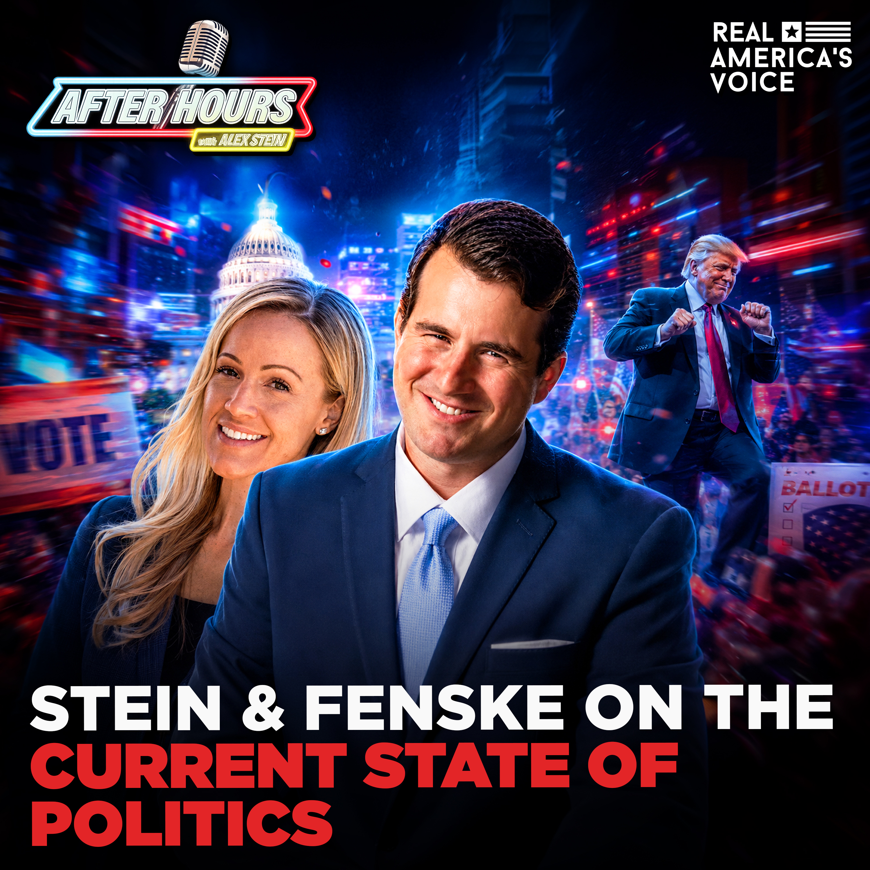 JESSICA FENSKE ROASTS CHAOS IN DC | AFTER HOURS W ALEX STEIN - June 25th, 2026 episode artwork