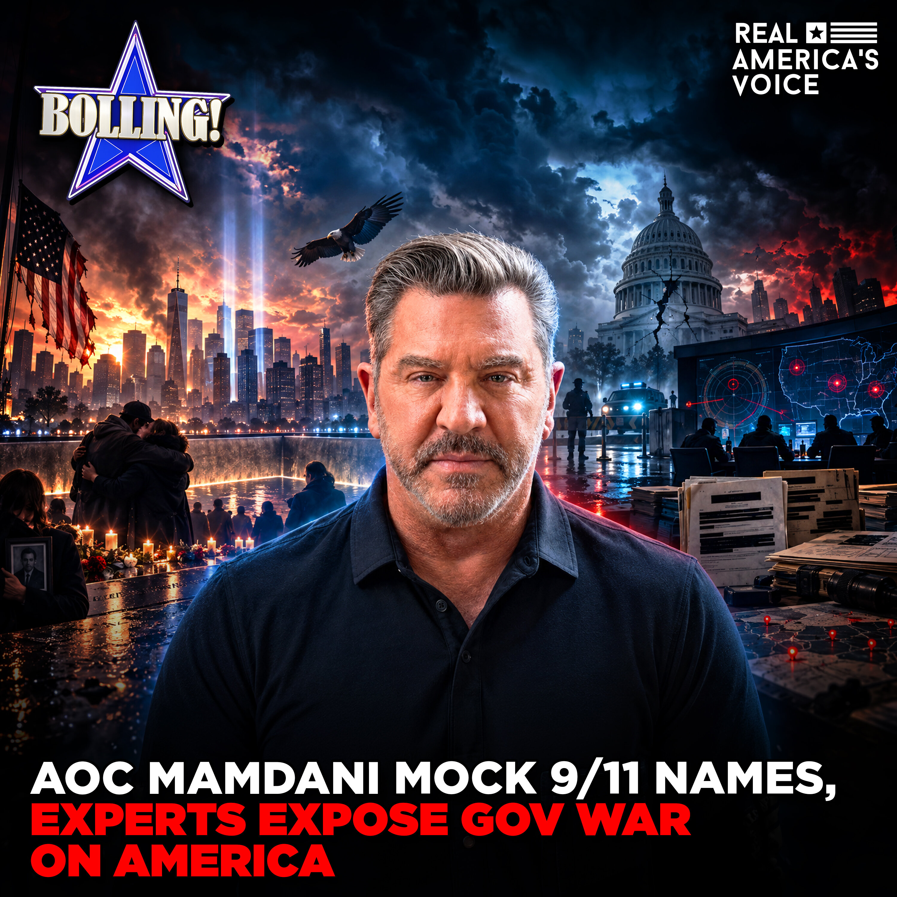 AOC MAMDANI MOCK 9/11 NAMES, EXPERTS EXPOSE GOV WAR ON AMERICA | BOLLING! SHOW