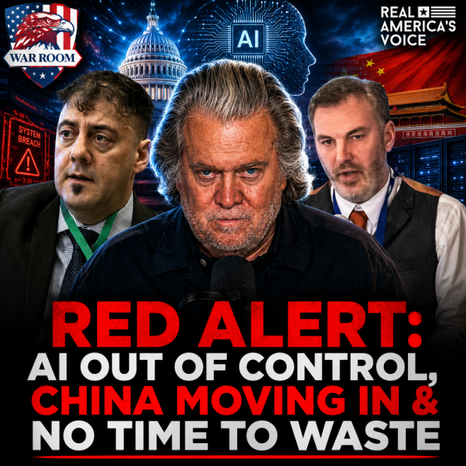RED ALERT: AI OUT OF CONTROL, CHINA MOVING IN & NO TIME TO WASTE | THE WAR ROOM WITH STEPHEN K. BANNON