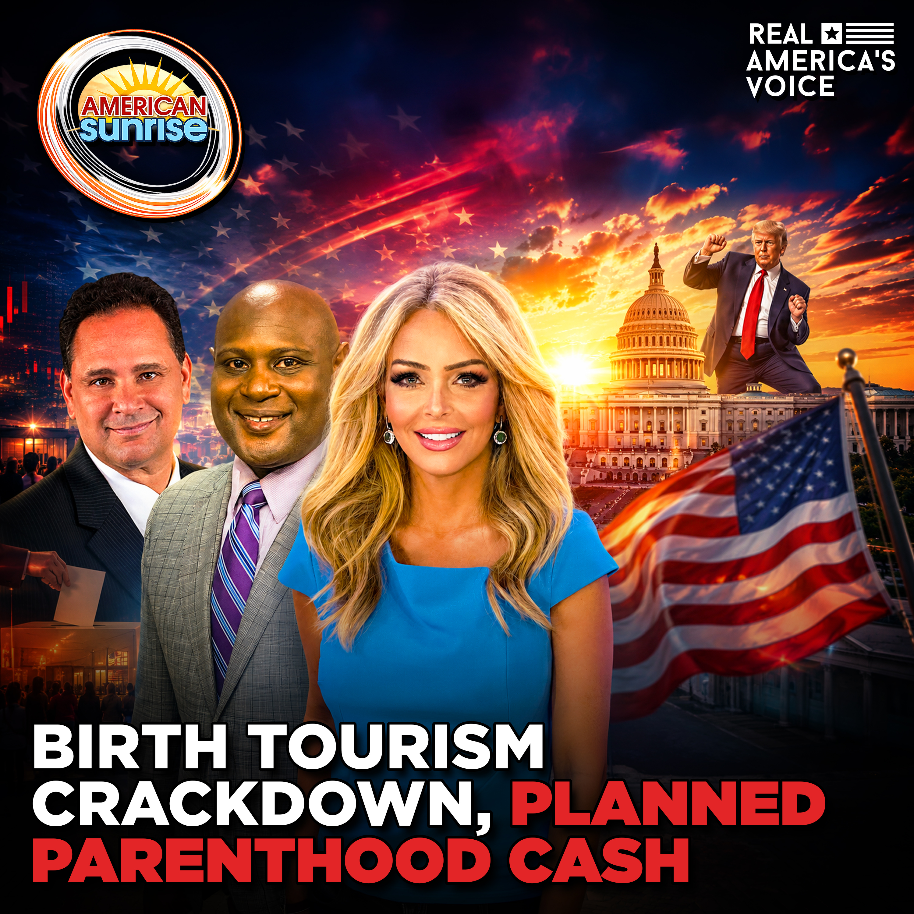 MCCONNELL HOSPITAL EXIT, PLANNED PARENTHOOD FUNDING BACKLASH | AMERICAN SUNRISE