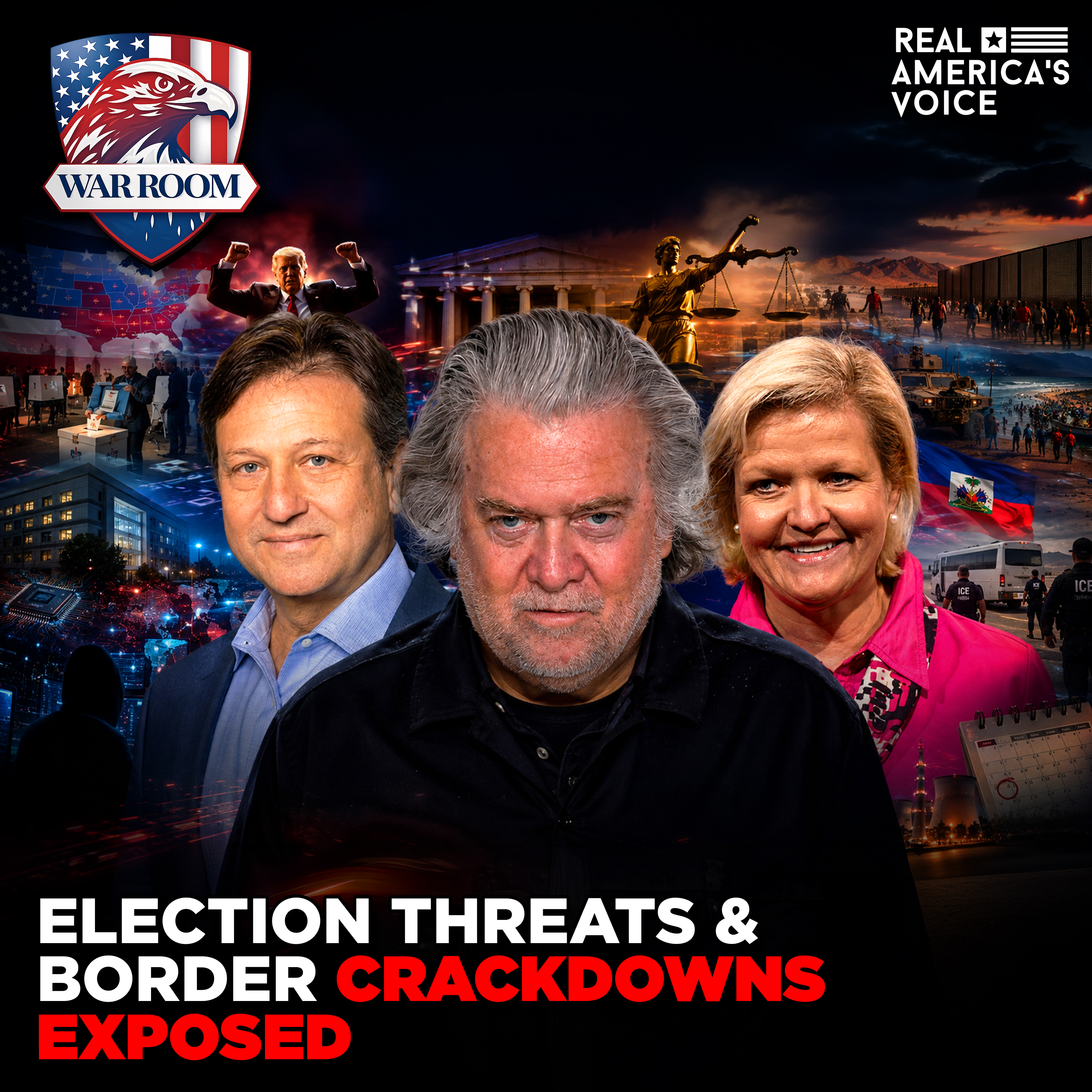 ELECTION THREATS & BORDER CRACKDOWNS EXPOSED | WAR ROOM PM W STEVE BANNON