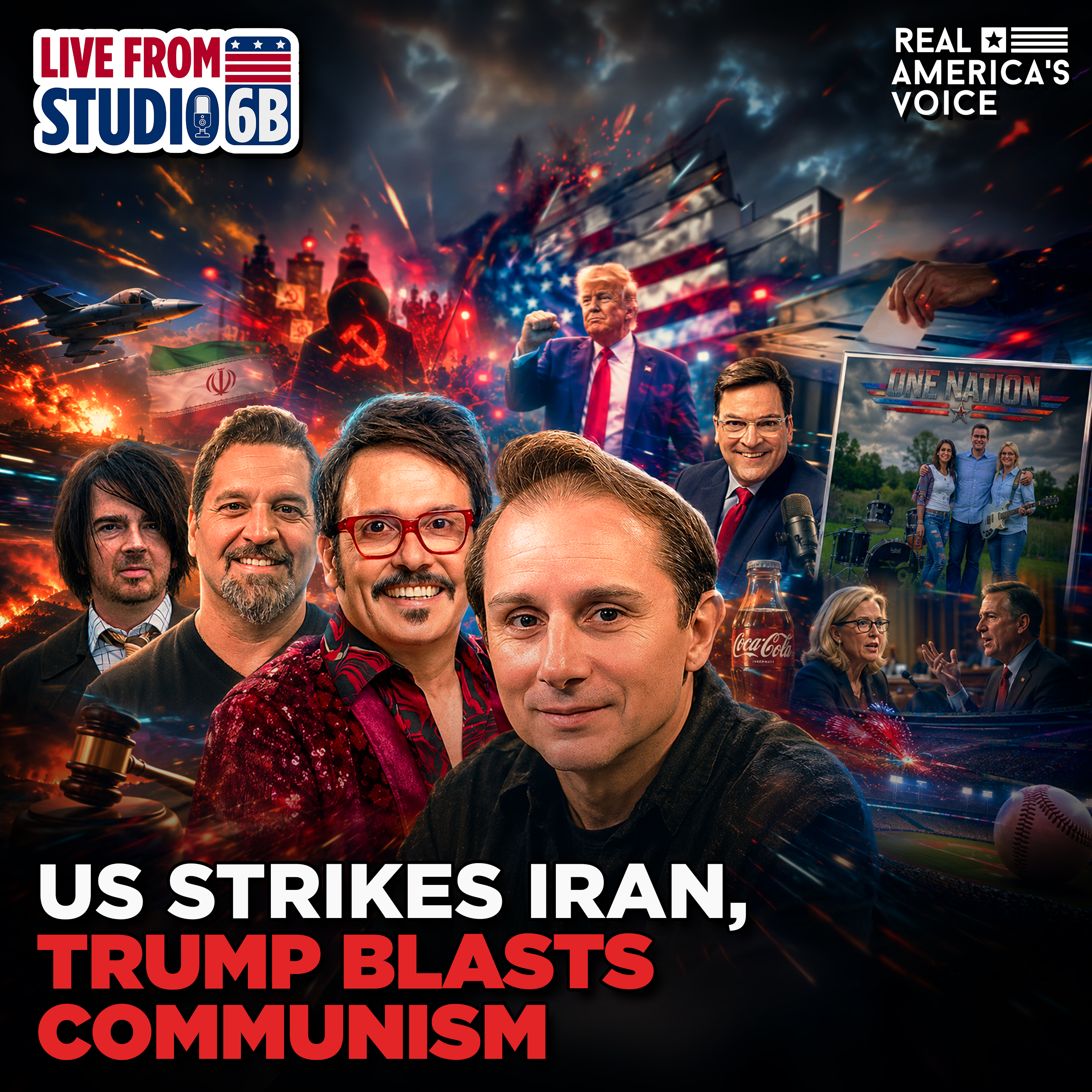 US STRIKES IRAN AFTER CEASEFIRE VIOLATION | LIVE FROM STUDIO 6B - FRIDAY, JUNE 26 2026 episode artwork