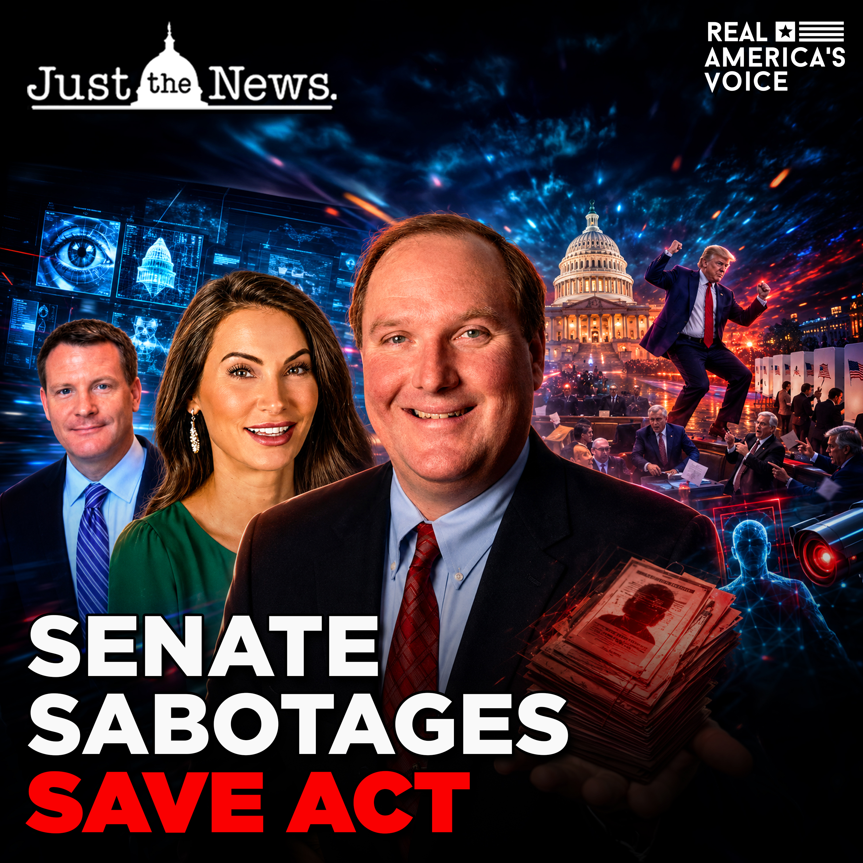 SENATE SABOTAGES SAVE ACT | JUST THE NEWS: NO NOISE