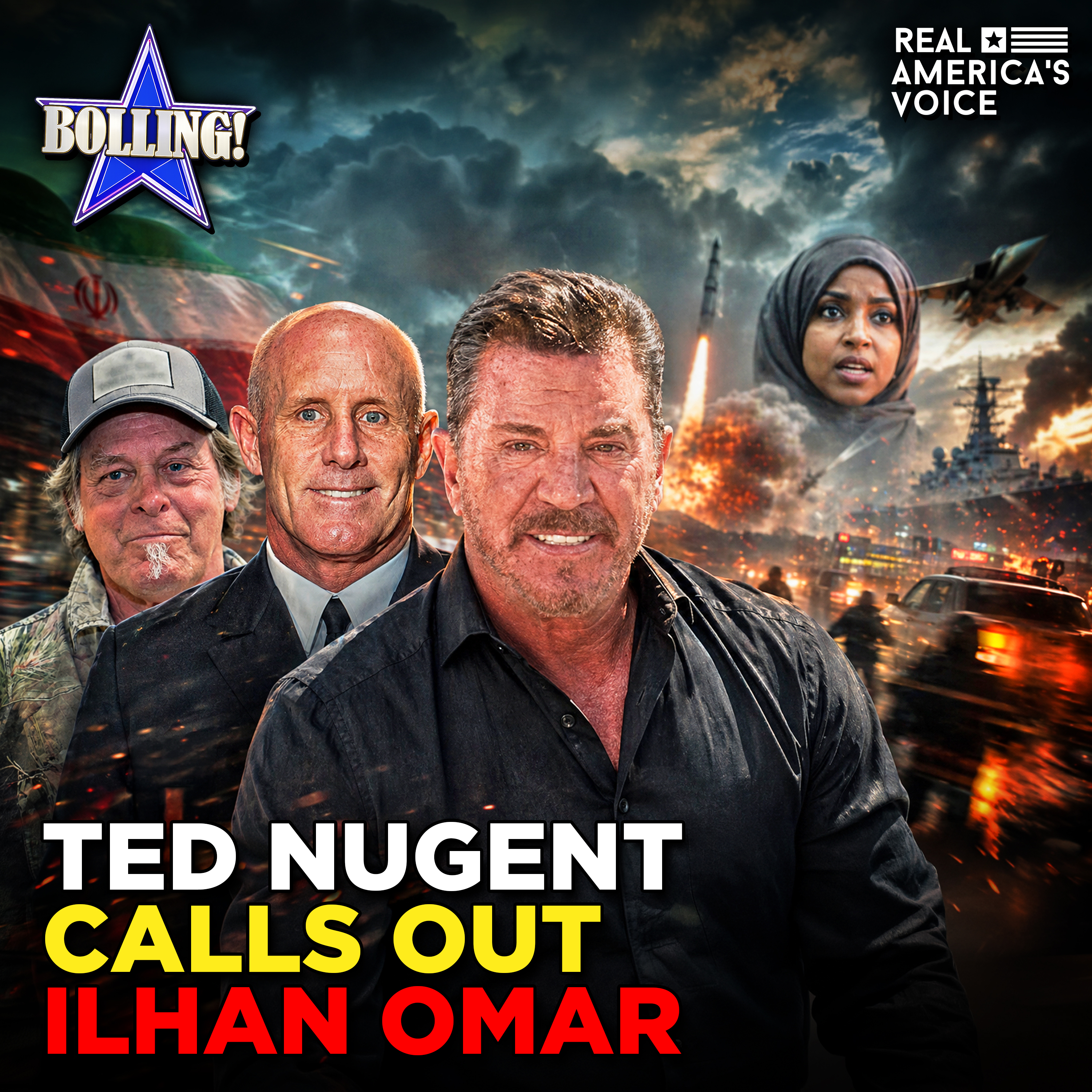 IRAN CRISIS DEEPENS, TED NUGENT CALLS OUT ILHAN OMAR | THE ERIC BOLLING SHOW