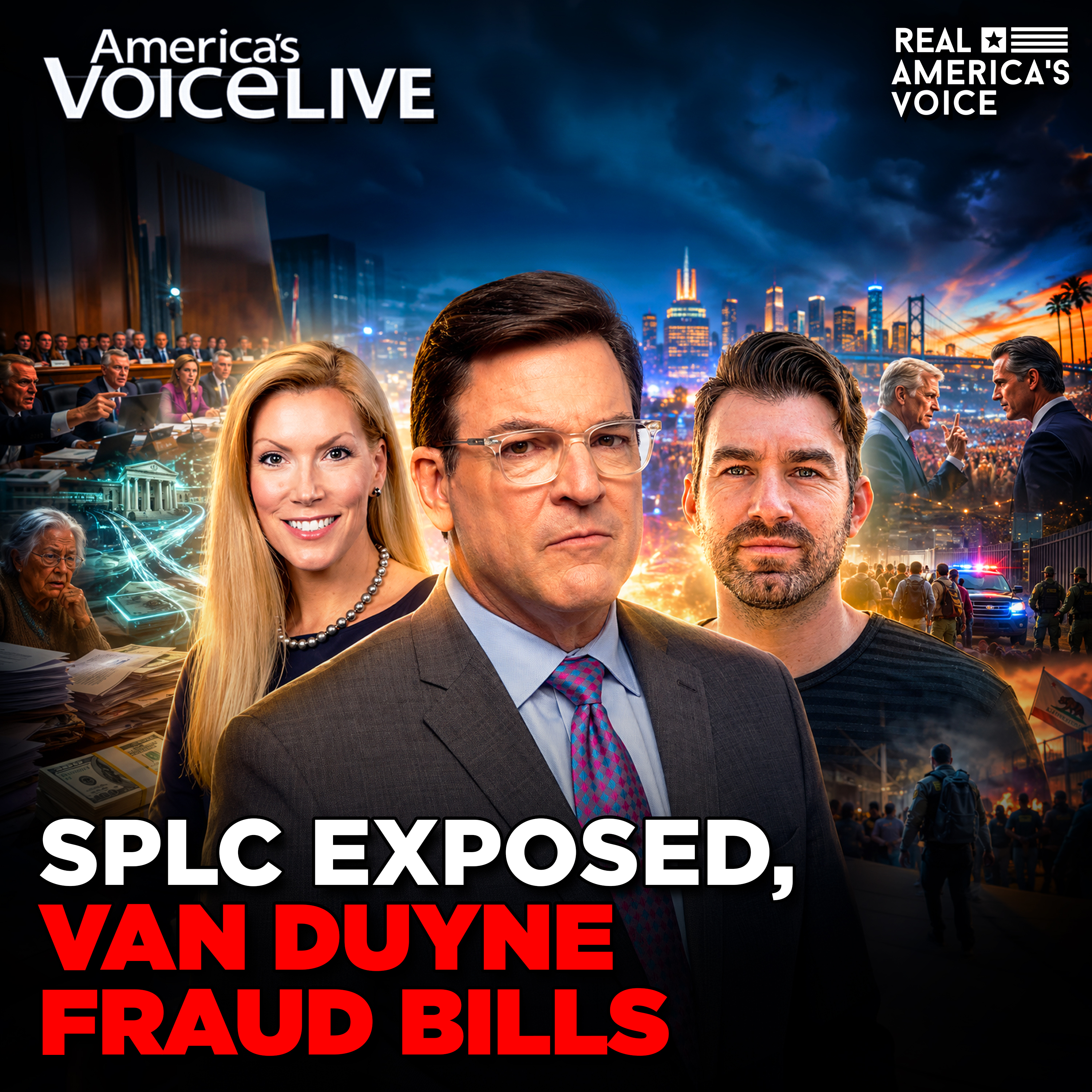SPLC UNDER FIRE, FRAUD FIGHT & CALIFORNIA SHOWDOWN | AMERICA'S VOICE LIVE