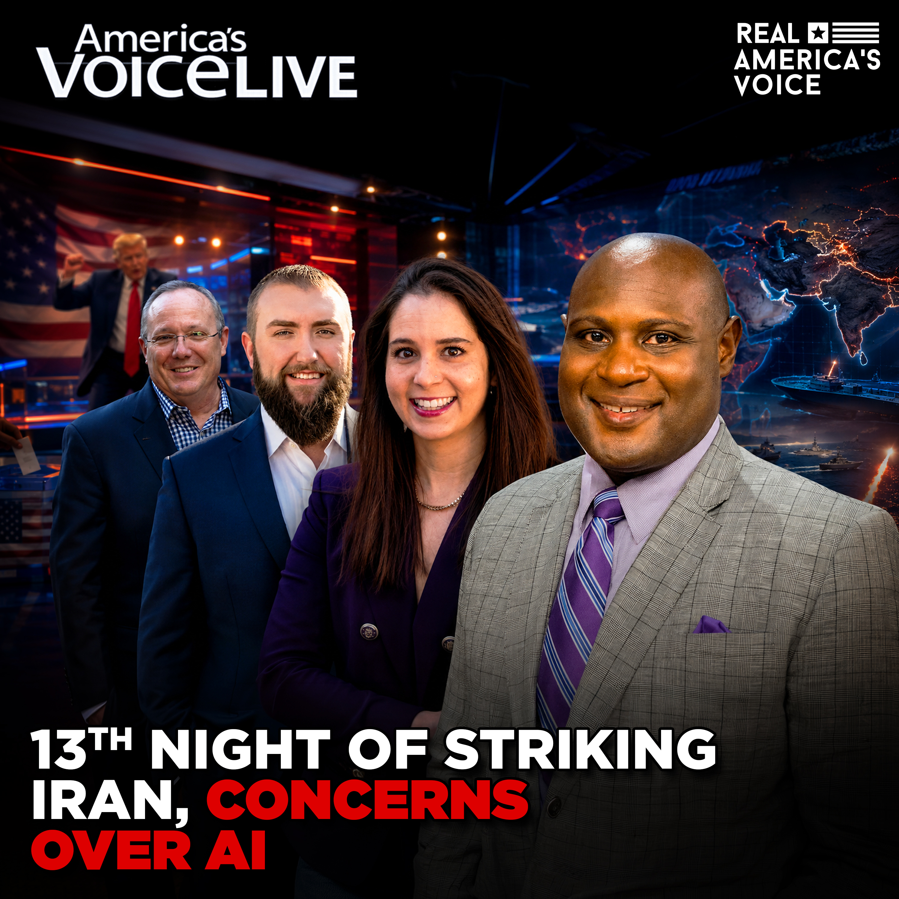 13th NIGHT OF U.S. STRIKES ON IRAN, RECONCILIATION 3.0 FIGHT | AMERICA'S VOICE LIVE | JULY 24, 2026