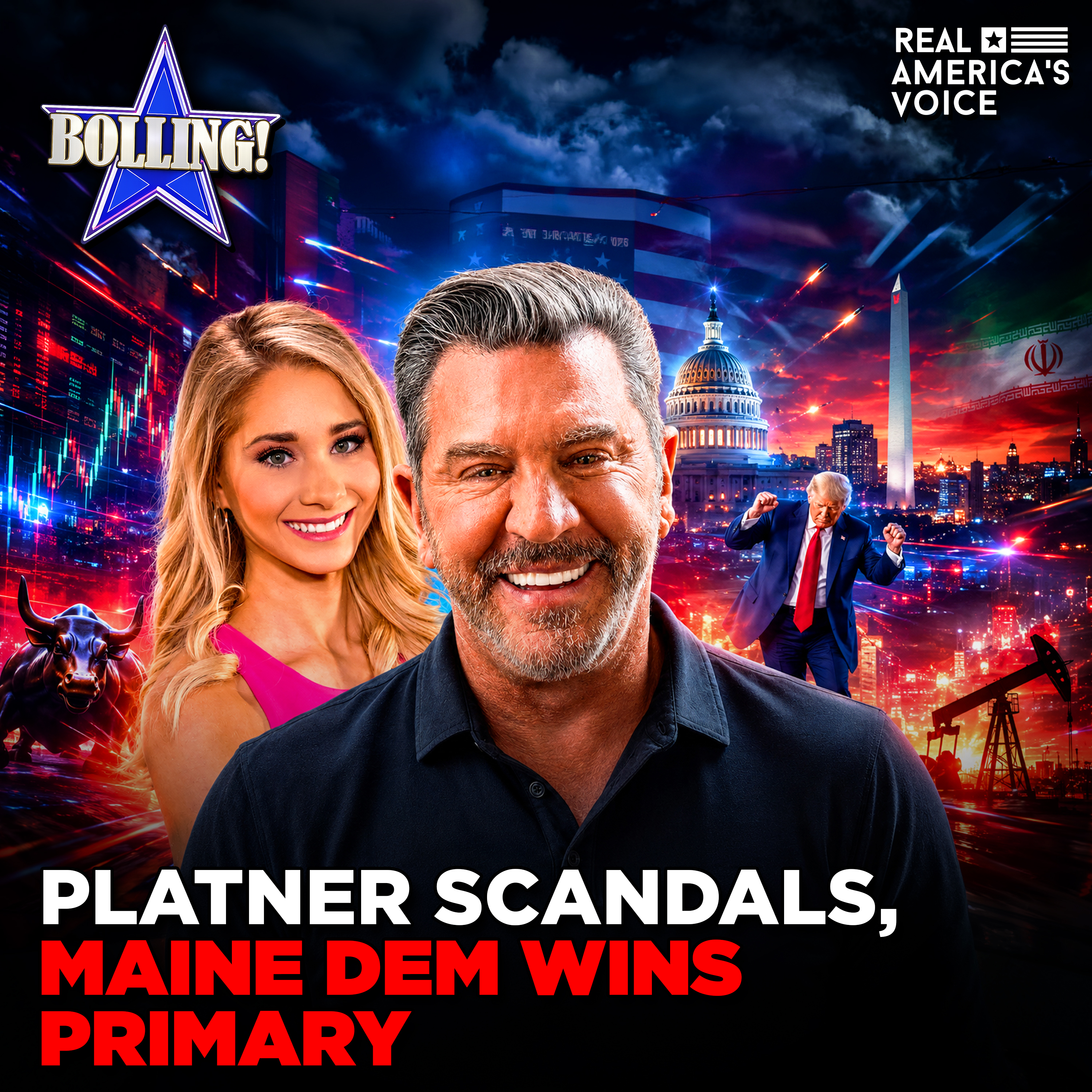 PLATNER SCANDALS, IRAN UPDATES & WHITE HOUSE NEWS | ERIC BOLLING SHOW