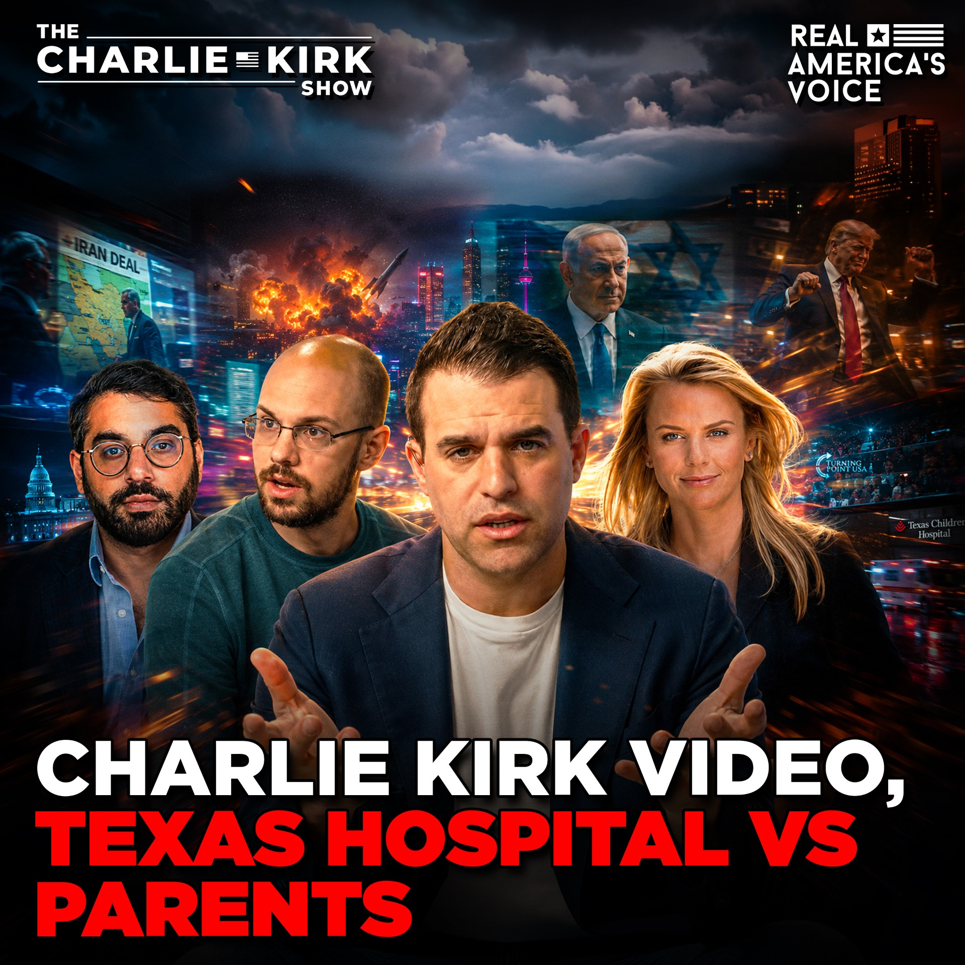 CHARLIE KIRK VIDEO IGNITES SOCIAL MEDIA, TEXAS HOSPITAL FIGHT | CHARLIE KIRK SHOW