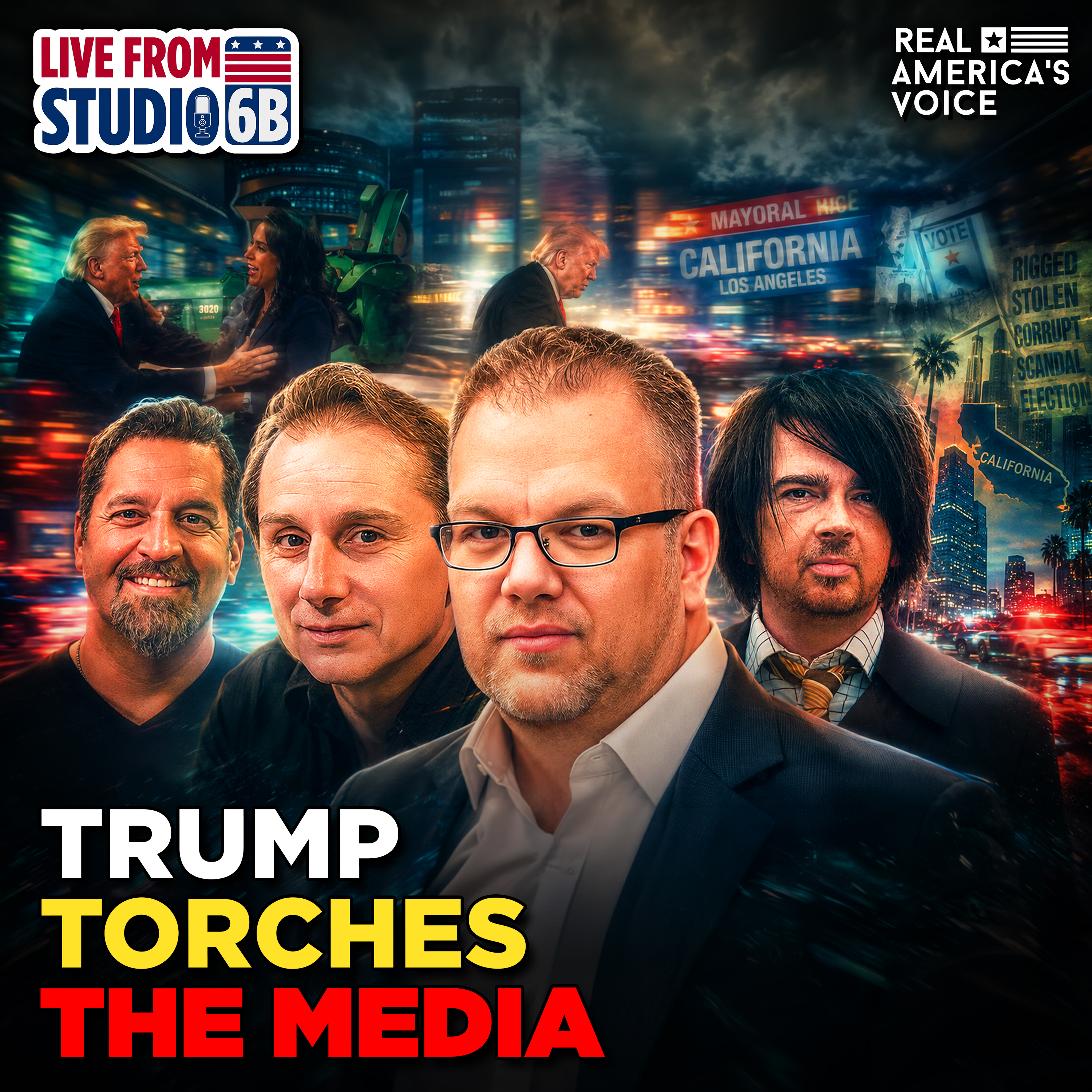 TRUMP WALKS OUT ON ROTTEN SYSTEM, GOP VOTER FRAUD & 1776 ALERT | LIVE FROM STUDIO 6B - MONDAY, JUNE 8 2026