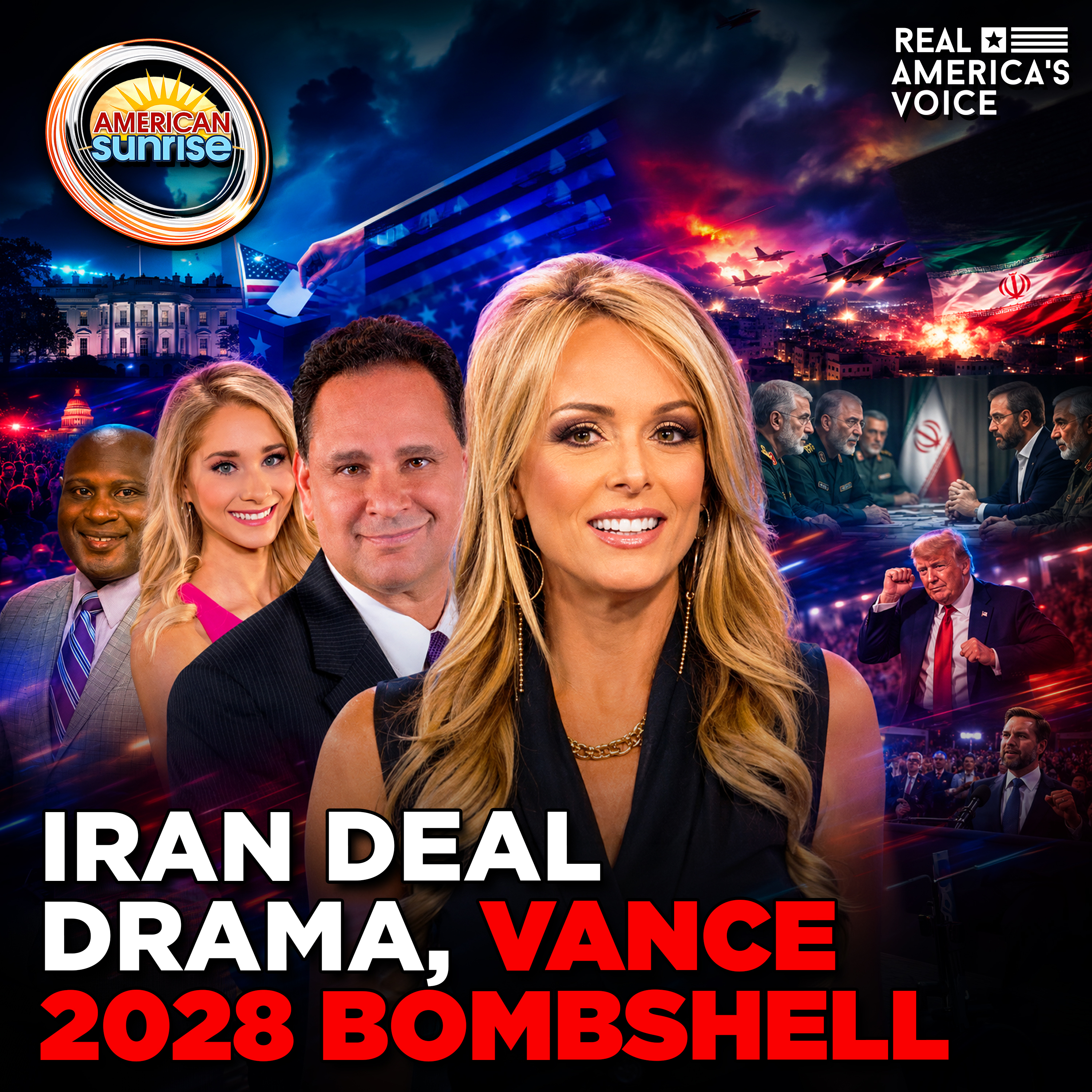 IRAN PEACE DEAL CHAOS ERUPTS AS VANCE PLOTS POSSIBLE 2028 RUN | AMERICAN SUNRISE