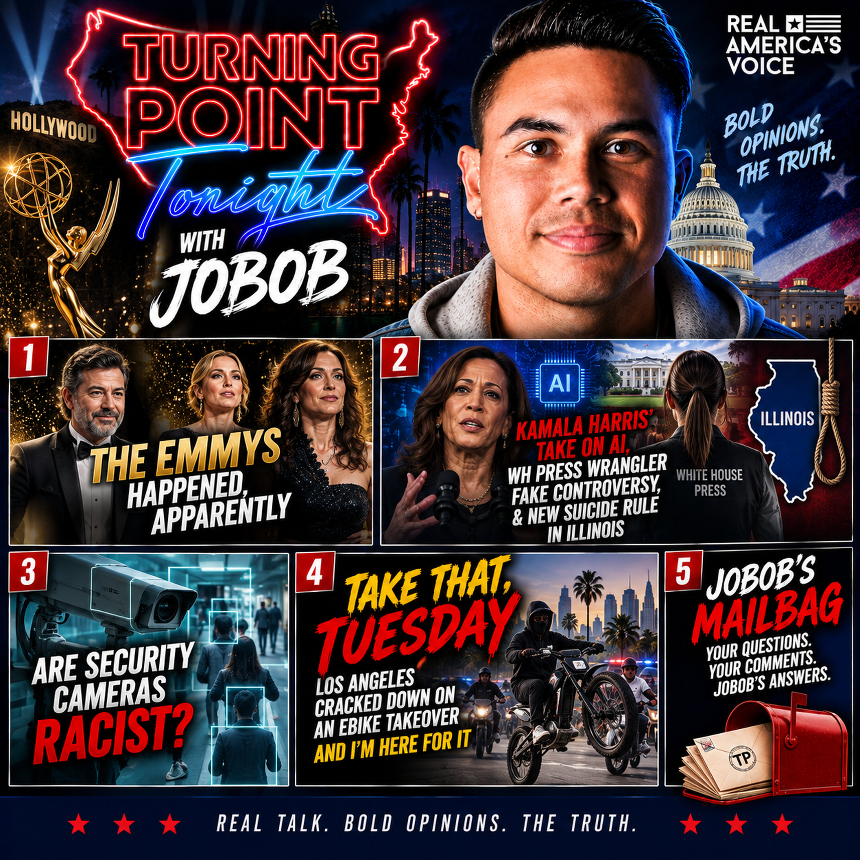 AI, HOLLYWOOD & THE CULTURE WARS | TP TONIGHT WITH JOBOB, SEPTEMBER 15, 2026