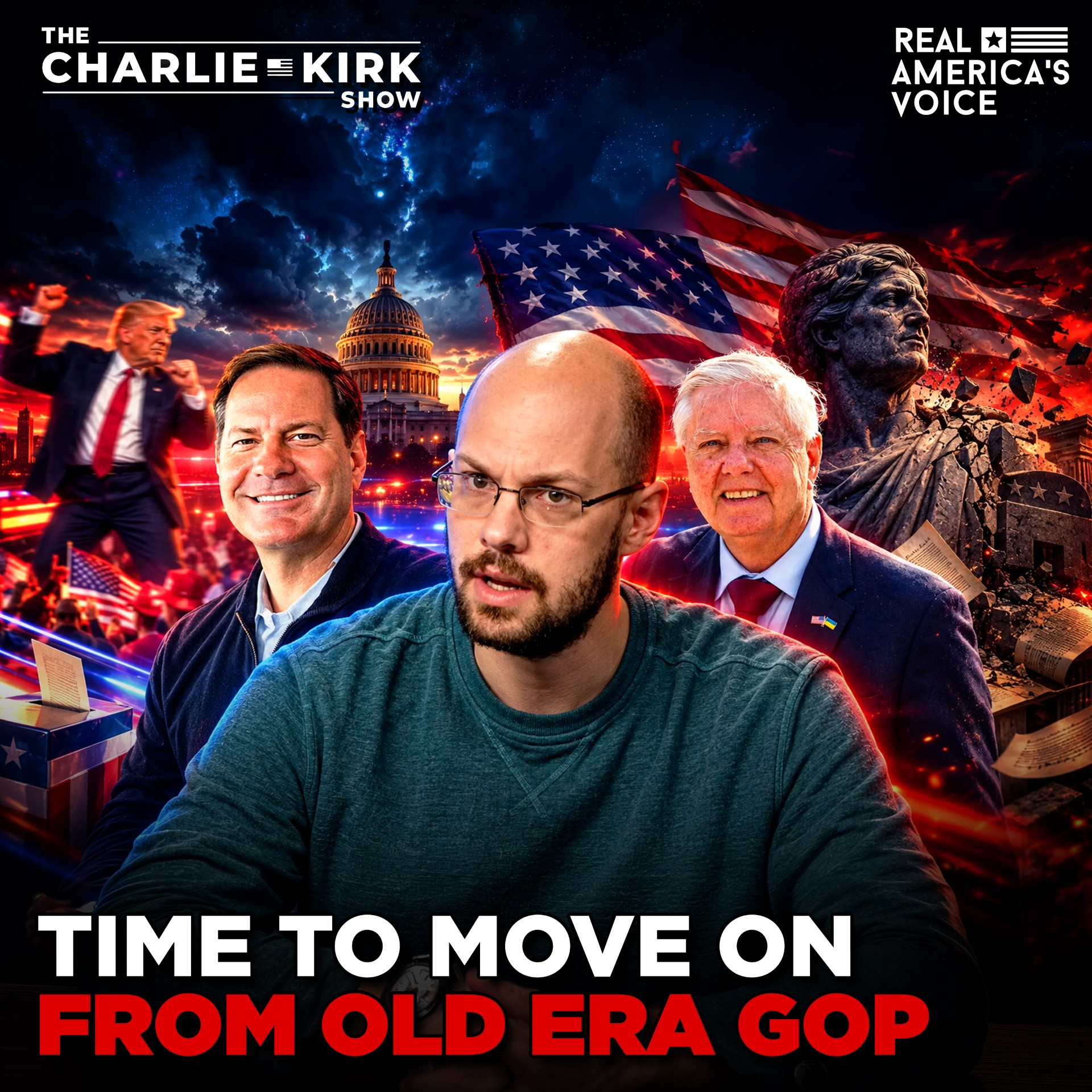 BLAKE NEFF ON LINDSEY GRAHAM LEGACY, MOVING ON FROM OLD GOP ERA | CHARLIE KIRK SHOW