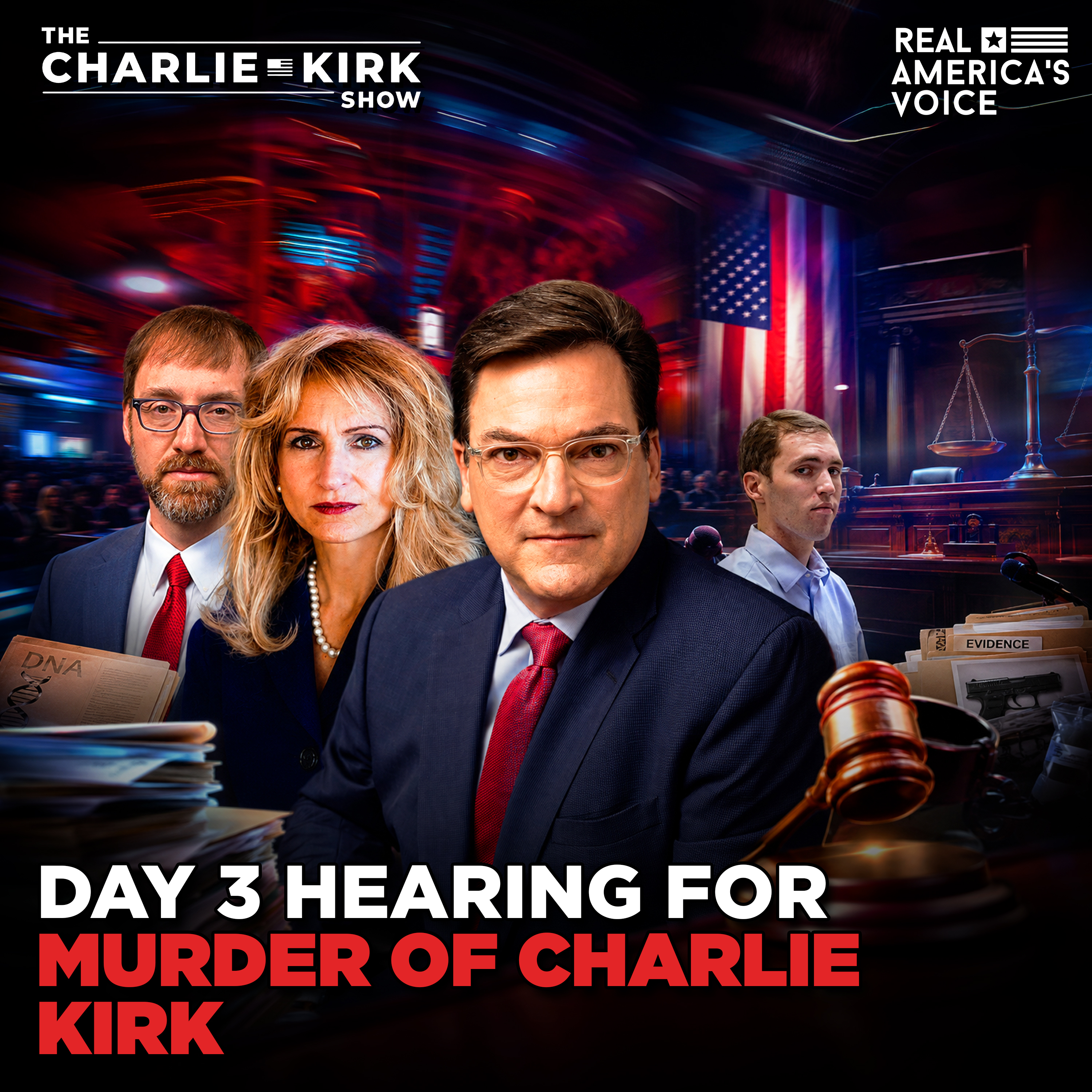 DAY 3: PRE-TRIAL HEARING FOR CHARLIE KIRK | AMERICA'S VOICE LIVE | JULY 8, 2026