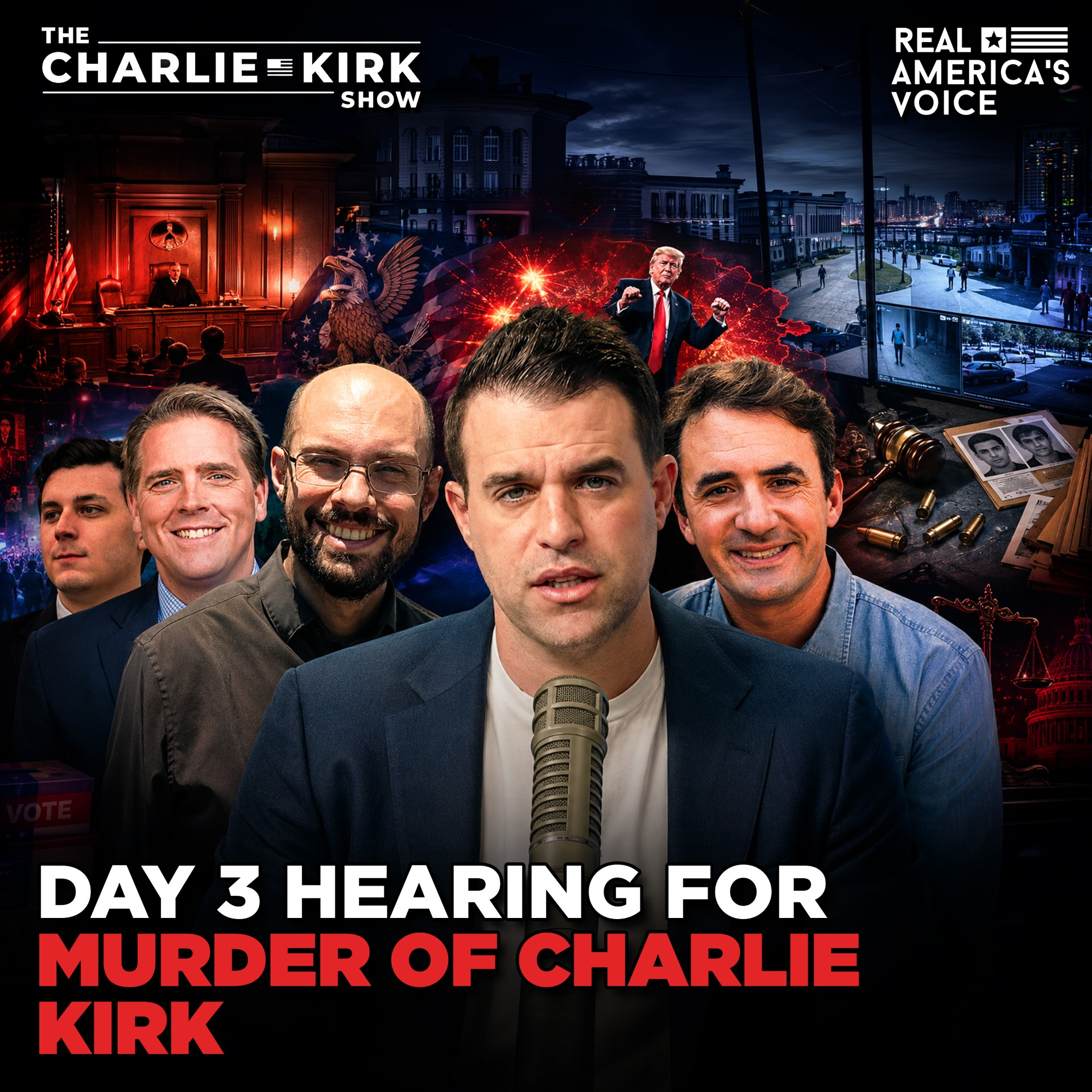DAY 3: PRE-TRIAL HEARING FOR MURDER OF CHARLIE KIRK | THE CHARLIE KIRK SHOW