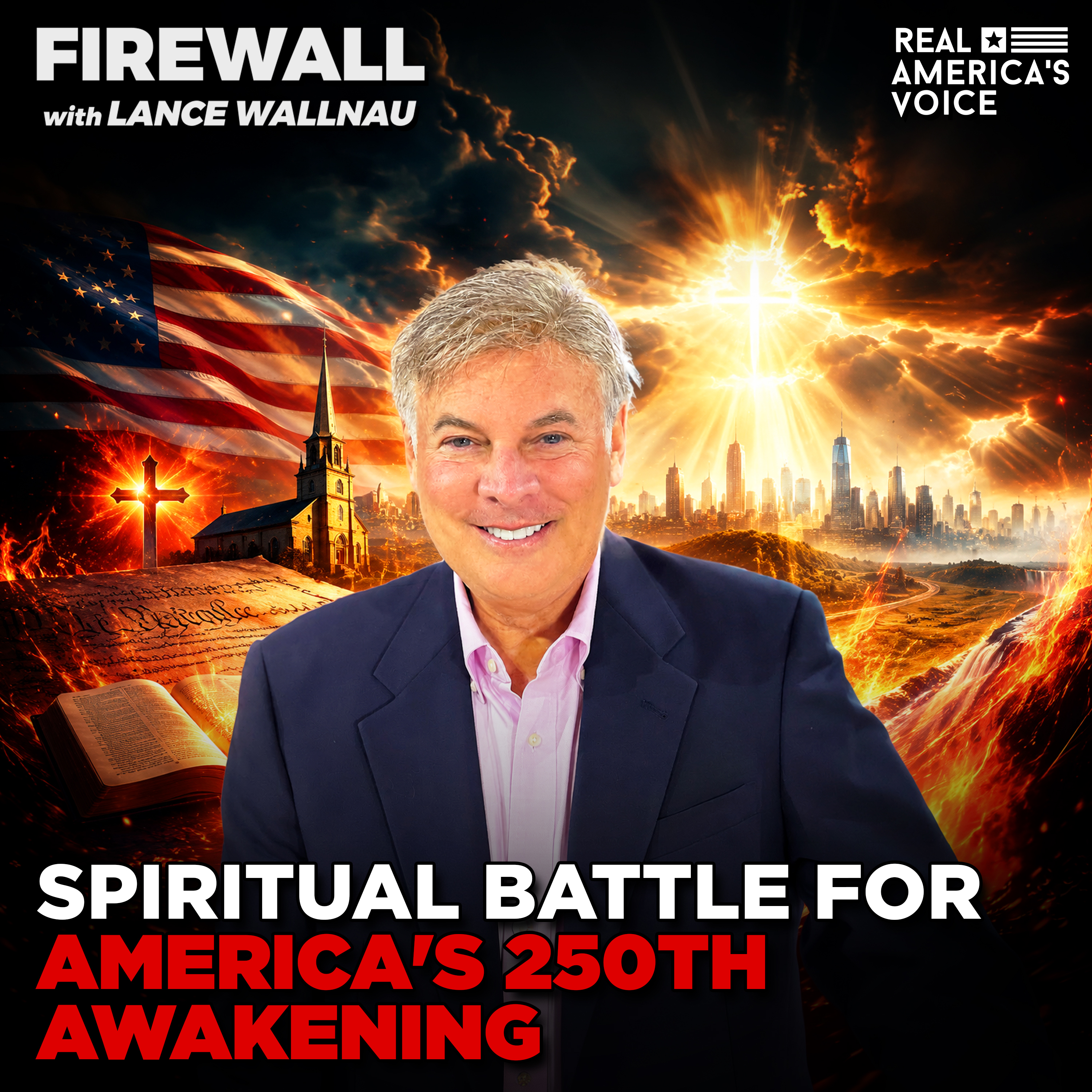 SPIRITUAL BATTLE FOR AMERICA'S 250TH AWAKENING | FIRE WALL WITH LANCE WALLNAU