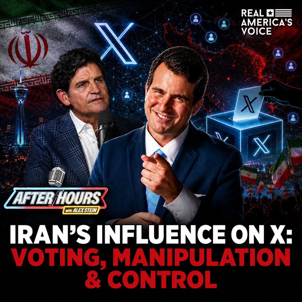 TWITTER WARS, IRAN, AND CALIFORNIA ELECTION CHAOS | AFTER HOURS WITH ALEX STEIN episode artwork