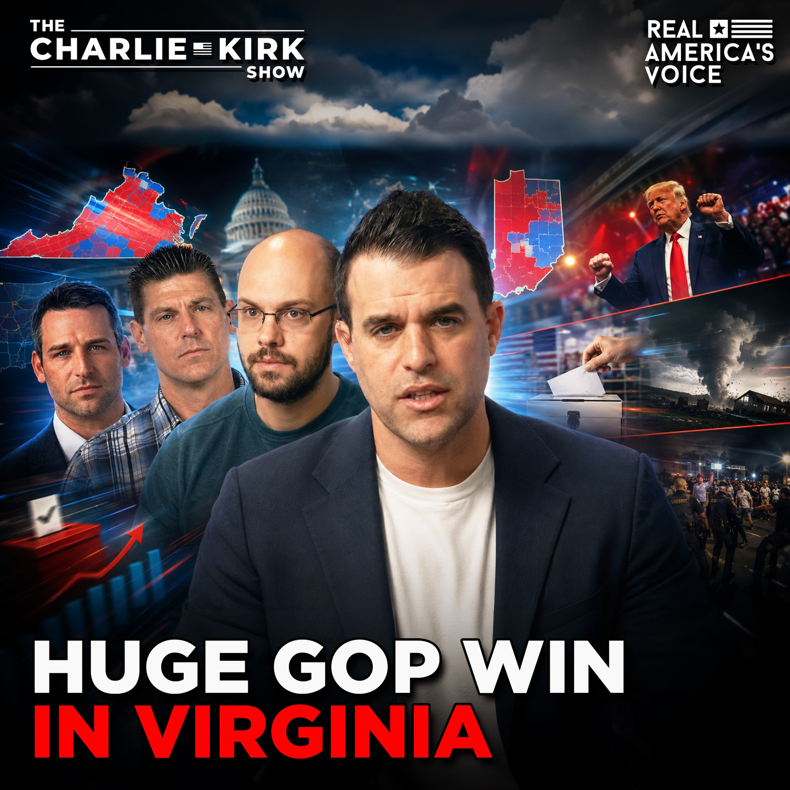TRUMP WARNS IRAN SIGN DEAL OR ELSE, POPE-RUBIO, WWII ANNIVERSARY | THE CHARLIE KIRK SHOW — Real America’s Voice cover