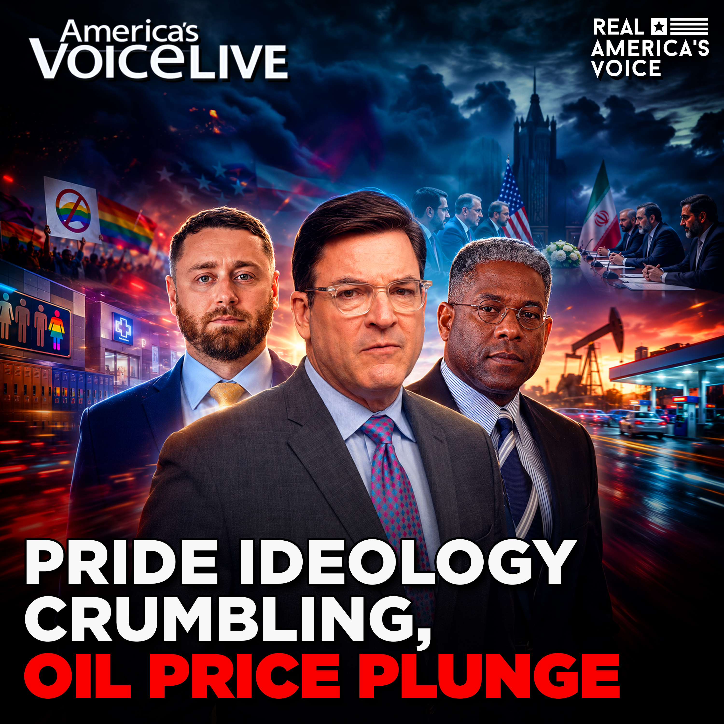 PRIDE BACKLASH EXPLODES AS VANCE-IRAN TALKS ADVANCE, OIL PLUNGES | AMERICA'S VOICE LIVE