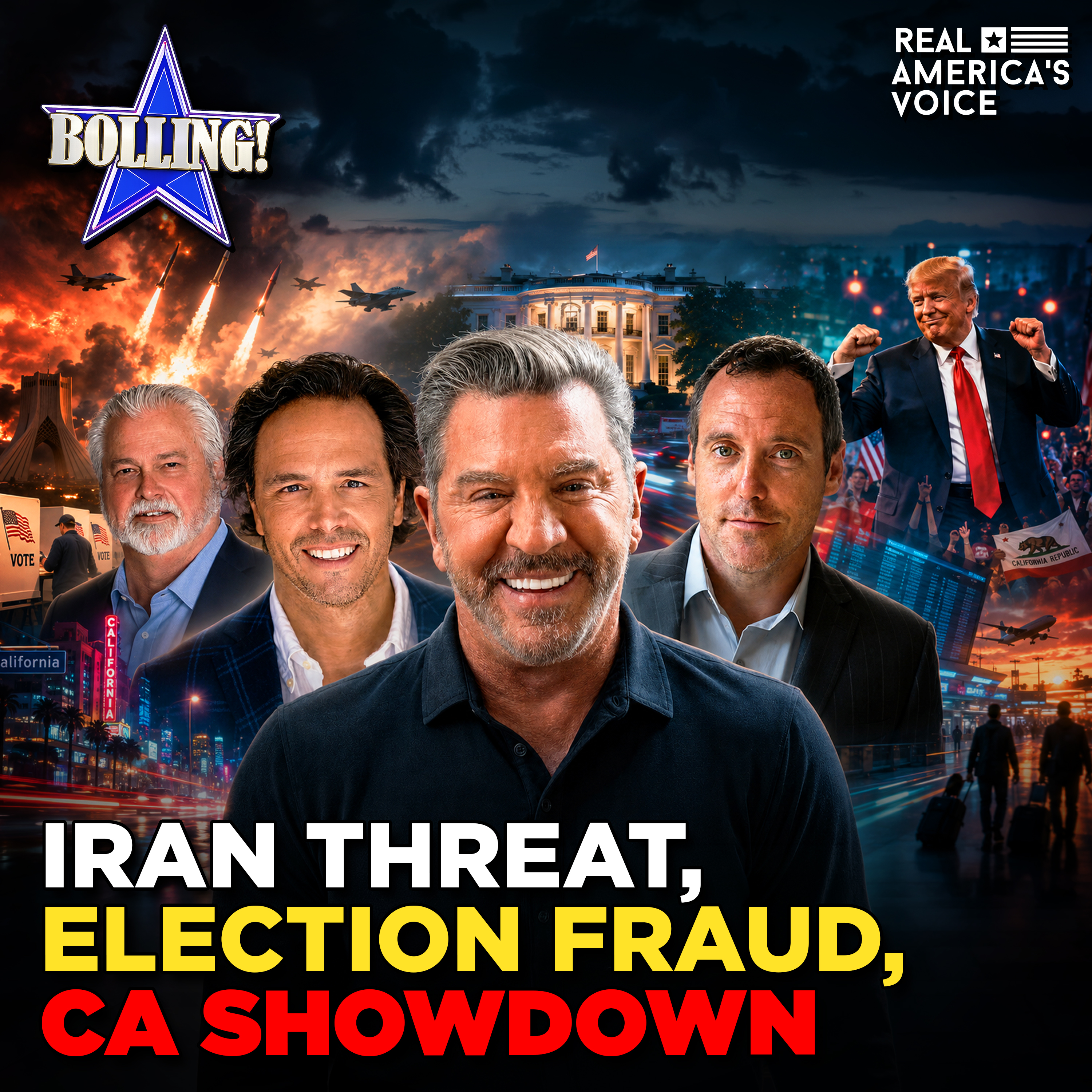 IRAN SECURITY FAIL EXPOSED, ELECTION STEAL & CA FIGHT | ERIC BOLLING SHOW