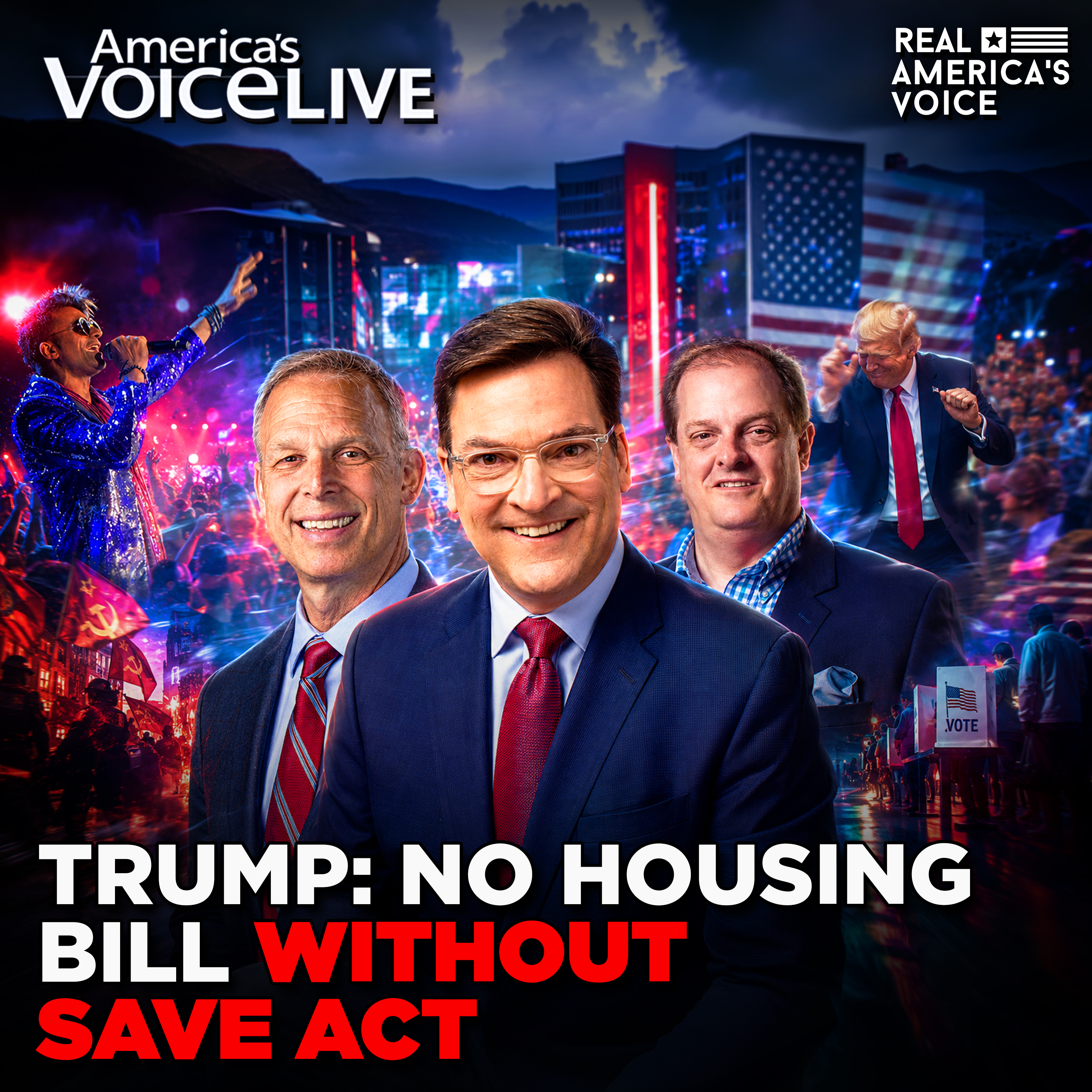 TRUMP HALTS HOUSING BILL, NYC SOCIALIST SWEEP, DPAK ANTHEM RISES | AMERICA'S VOICE LIVE