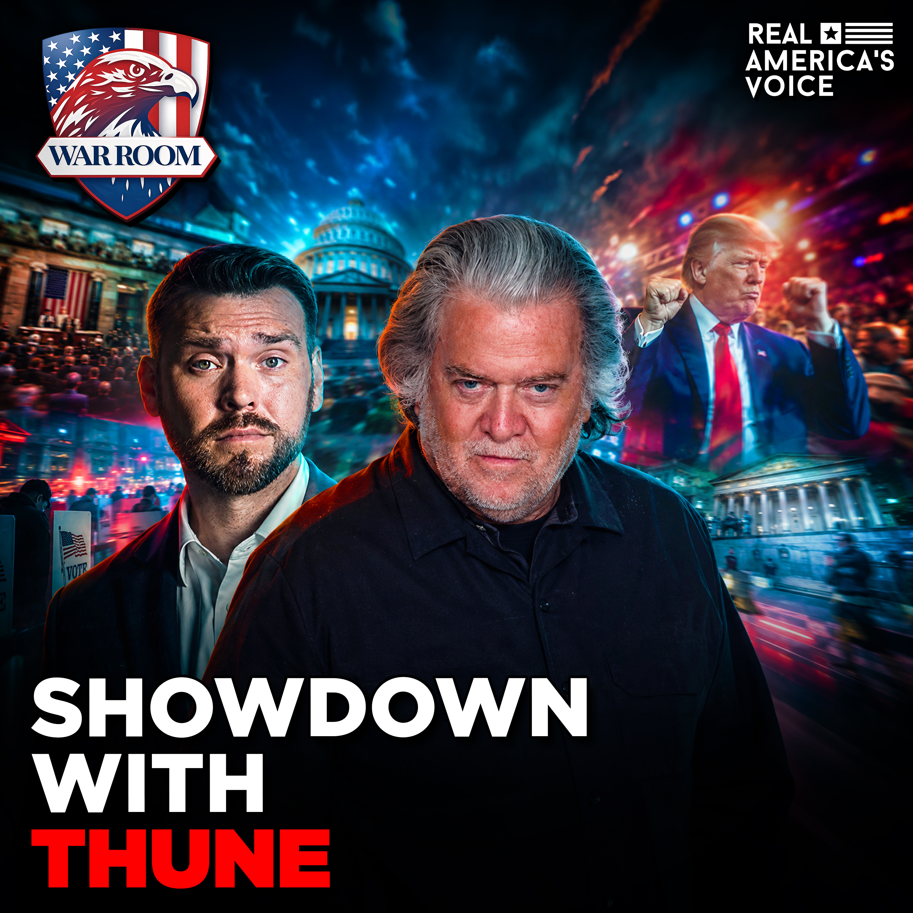 TRUMP THROWS DOWN TO HAVE A SHOWDOWN WITH THUNE | WAR ROOM AM W/ STEVE BANNON