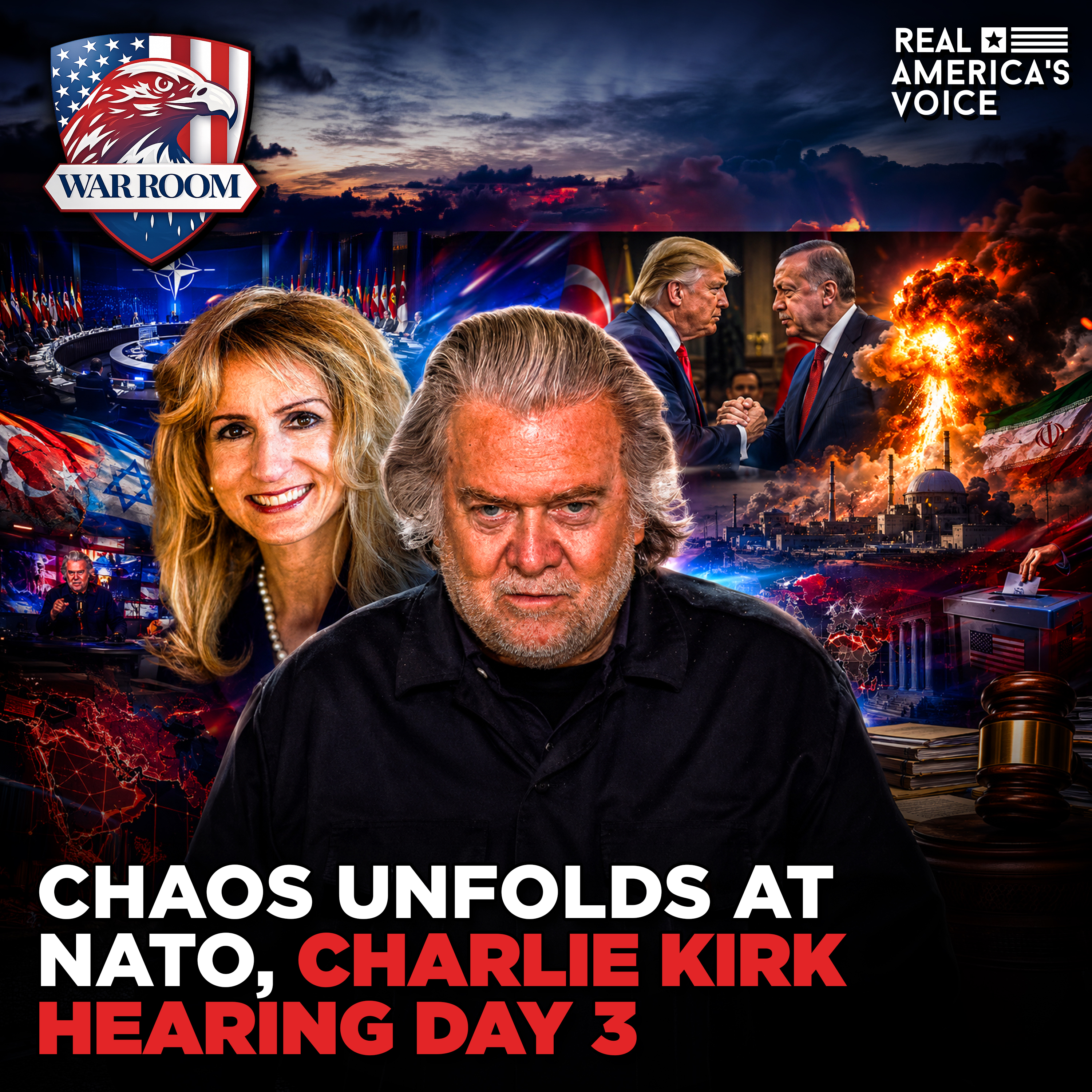 TRUMP BLASTS NATO AS TENSIONS EXPLODE, CHARLIE KIRK MURDER HEARING | WAR ROOM PM W/ STEVE BANNON