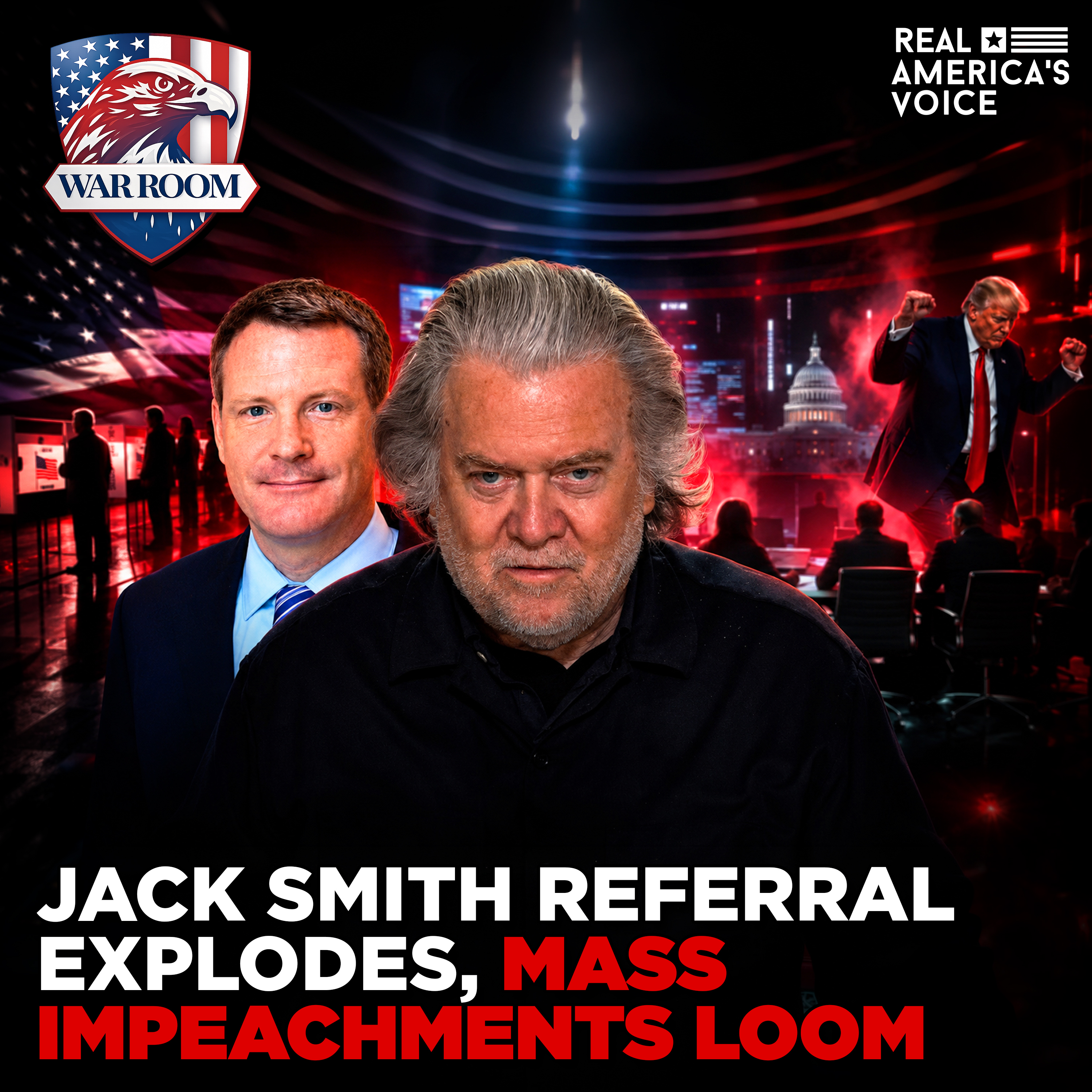 JACK SMITH REFERRAL EXPLODES AS MASS IMPEACHMENTS LOOM | WAR ROOM PM W STEVE BANNON JULY 24, 2026