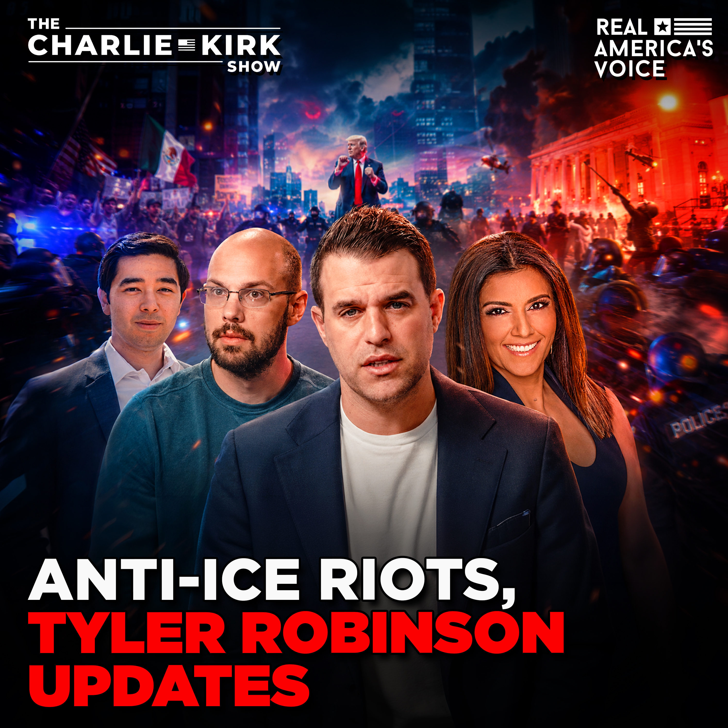 RACHEL CAMPOS-DUFFY, ANTI-ICE RIOTS, ROB HENDERSON | THE CHARLIE KIRK SHOW