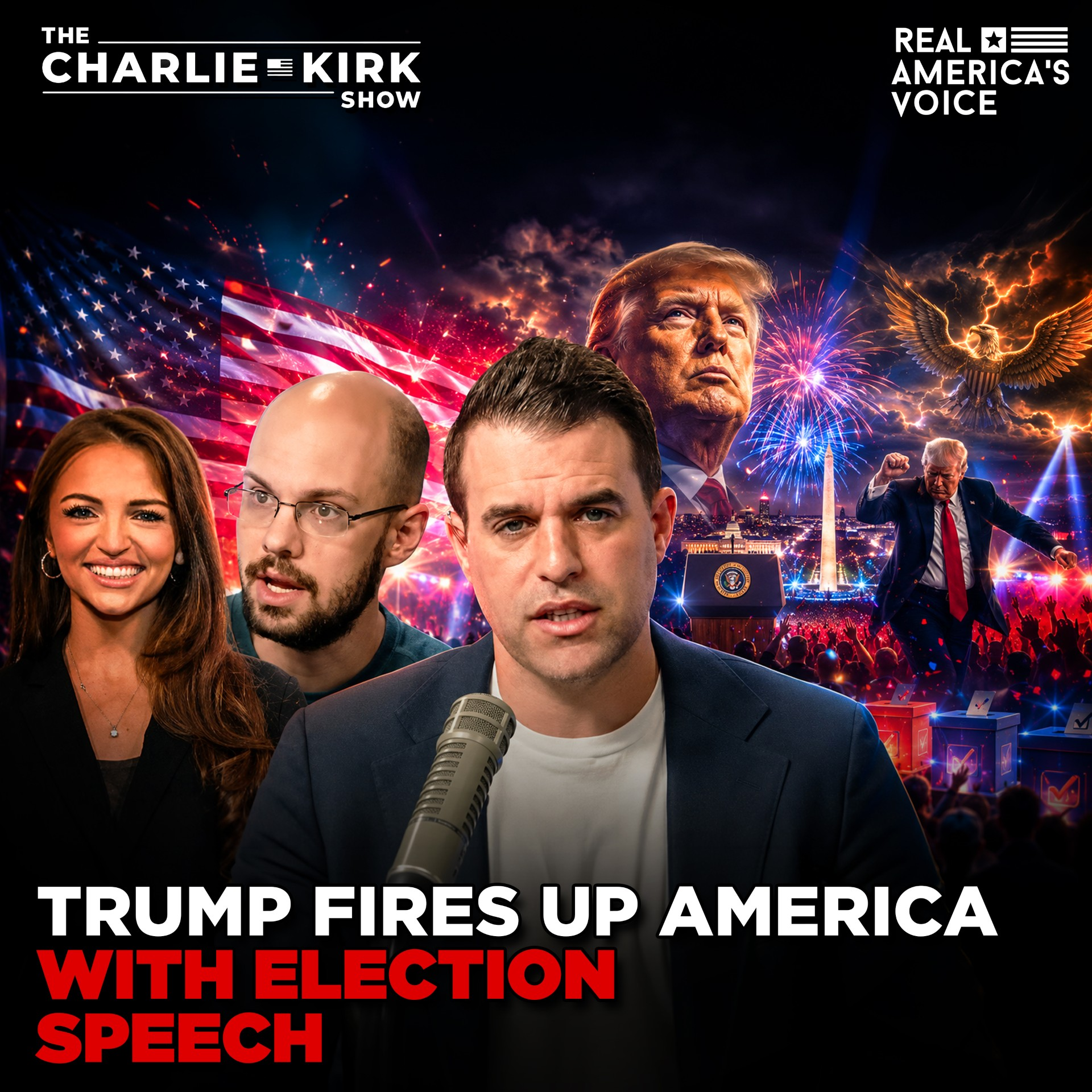 TRUMP'S BOMBSHELL PRIMETIME SPEECH RECAP & ELECTION BOMBSHELLS | CHARLIE KIRK SHOW