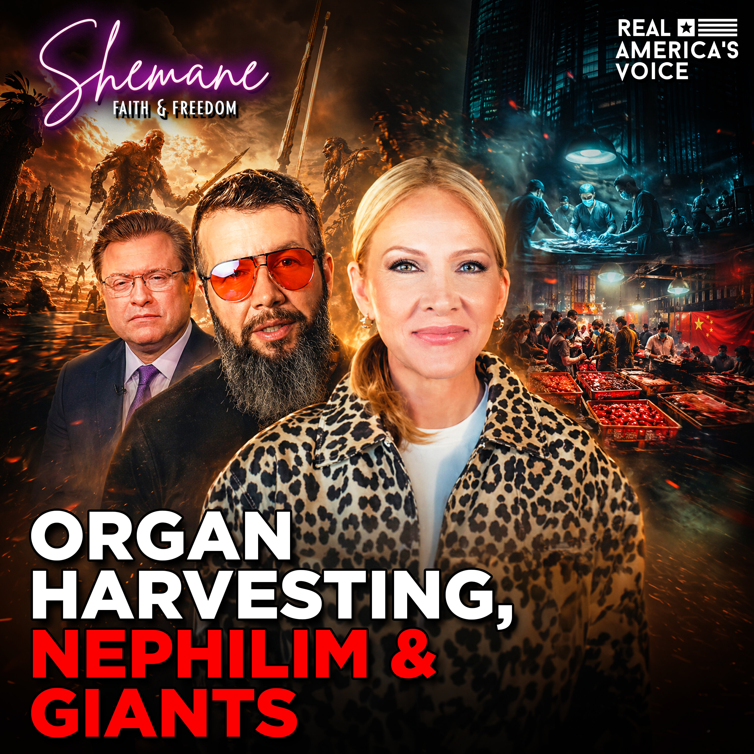 CHINA ORGAN HARVESTING, NEPHILIM & GIANTS EXPLAINED | FAITH AND FREEDOM WITH SHEMANE NUGENT