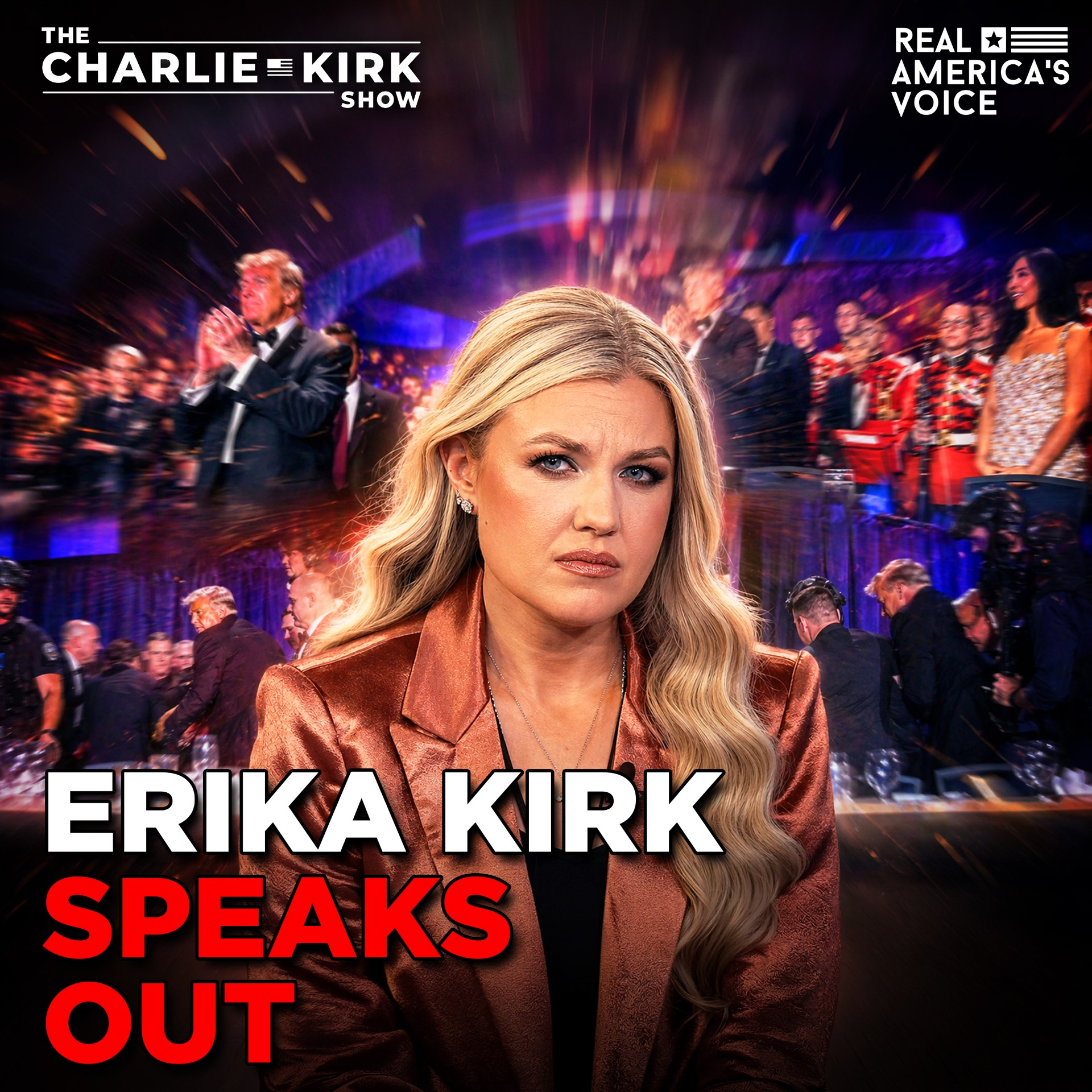 ERIKA KIRK SPEAKS OUT AFTER WHCD INCIDENT INVOLVING PRESIDENT TRUMP | THE CHARLIE KIRK SHOW