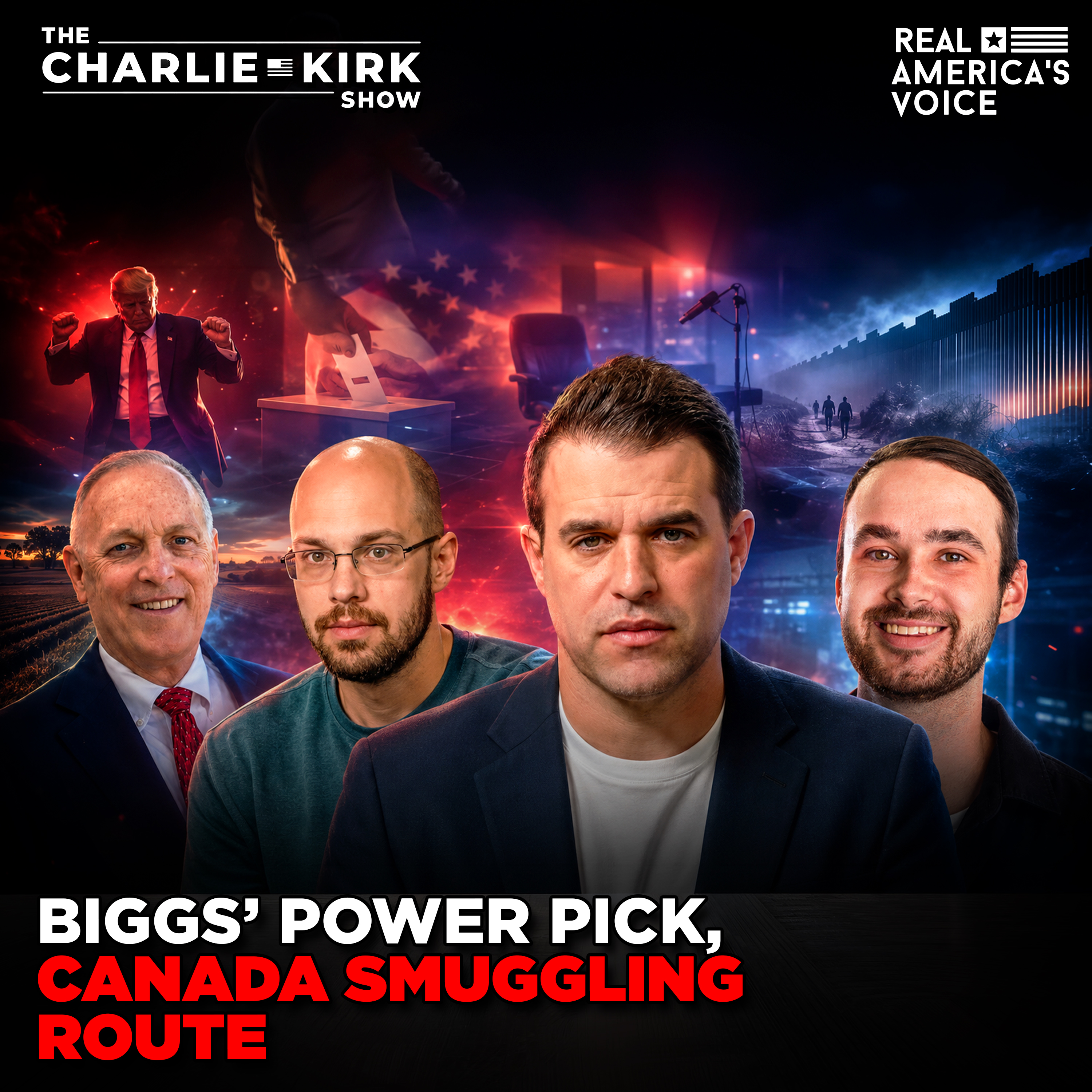 BIGGS TAPS SINE KERR FOR LT GOV, CANADA’S IMMIGRATION PIPELINE TO US EXPOSED | CHARLIE KIRK SHOW | AUGUST 3, 2026 episode artwork