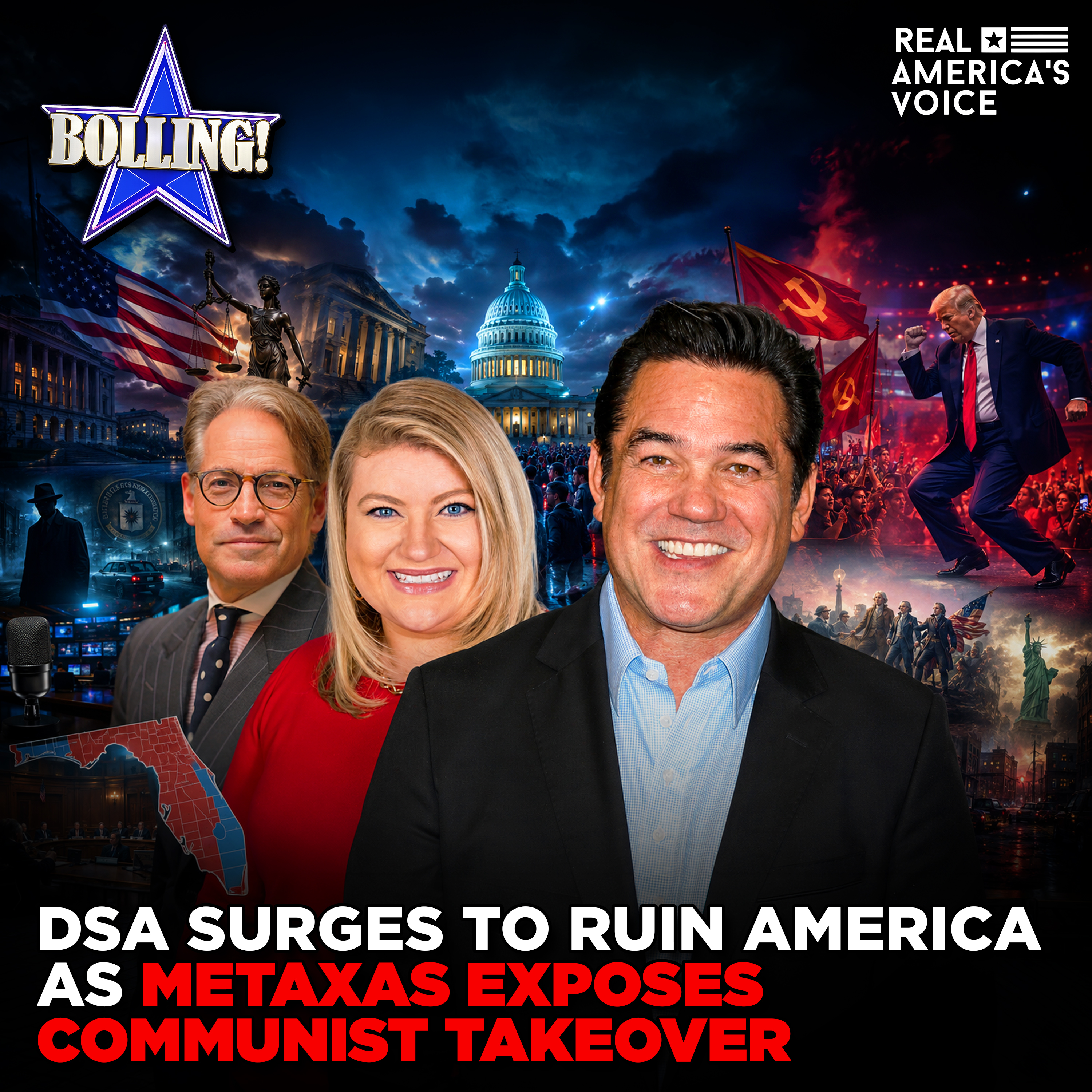 DSA SURGES TO RUIN AMERICA AS METAXAS EXPOSES COMMUNIST NYC TAKEOVER |  BOLLING, AUGUST 11TH, 2026
