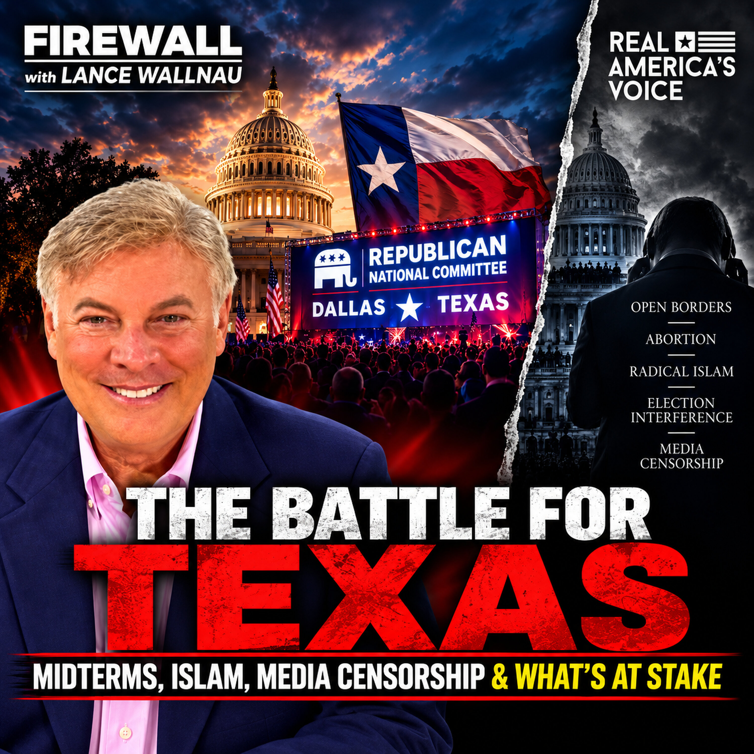 THE BATTLE FOR TEXAS AND THE MIDTERM FIGHT | FIREWALL WITH LANCE WALLNAU | 9-12-26