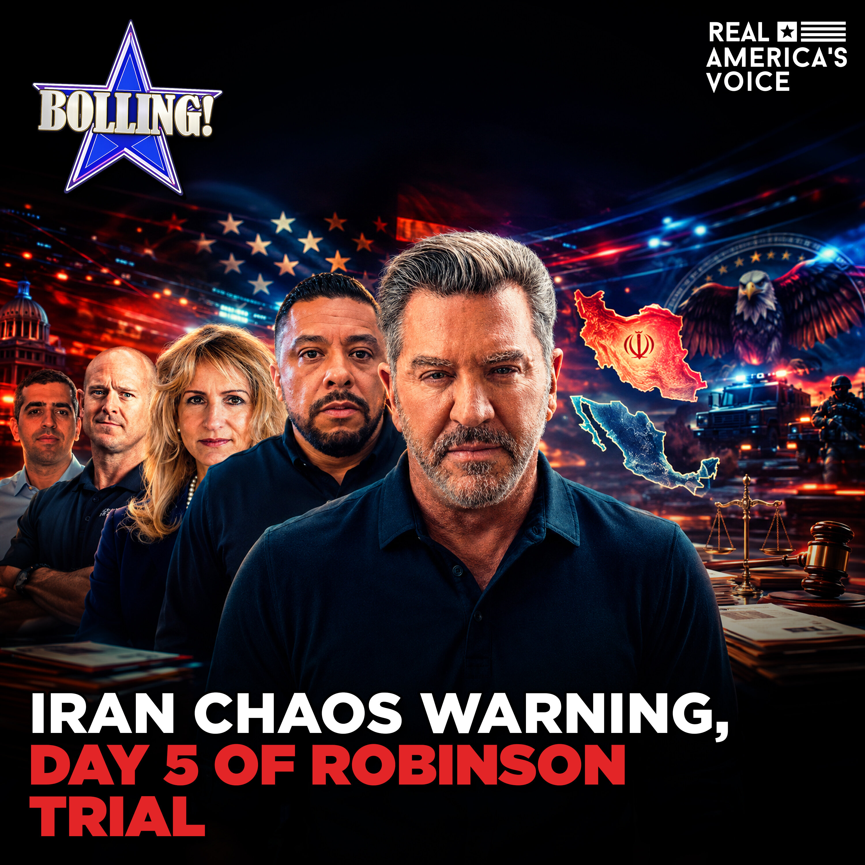 KIRK ASSASSIN HEARING BOMBSHELLS, RETIRED SEAL WARNS OF IRAN CHAOS | THE ERIC BOLLING SHOW episode artwork