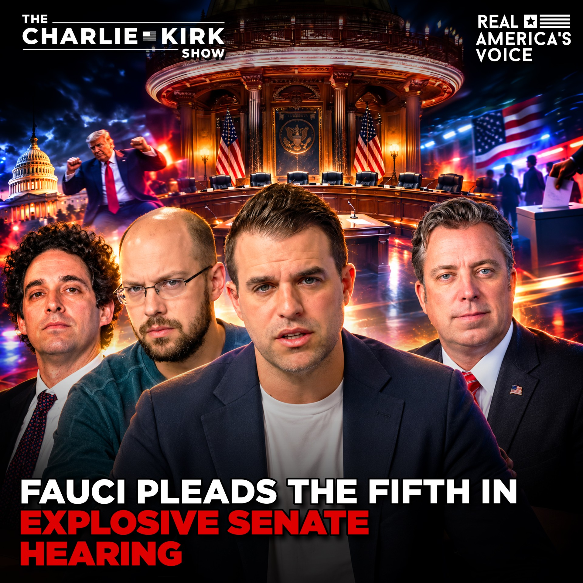 FAUCI TAKES THE FIFTH IN EXPLOSIVE SENATE HEARING, BERENSON DESTROYS COVID LIES | CHARLIE KIRK SHOW