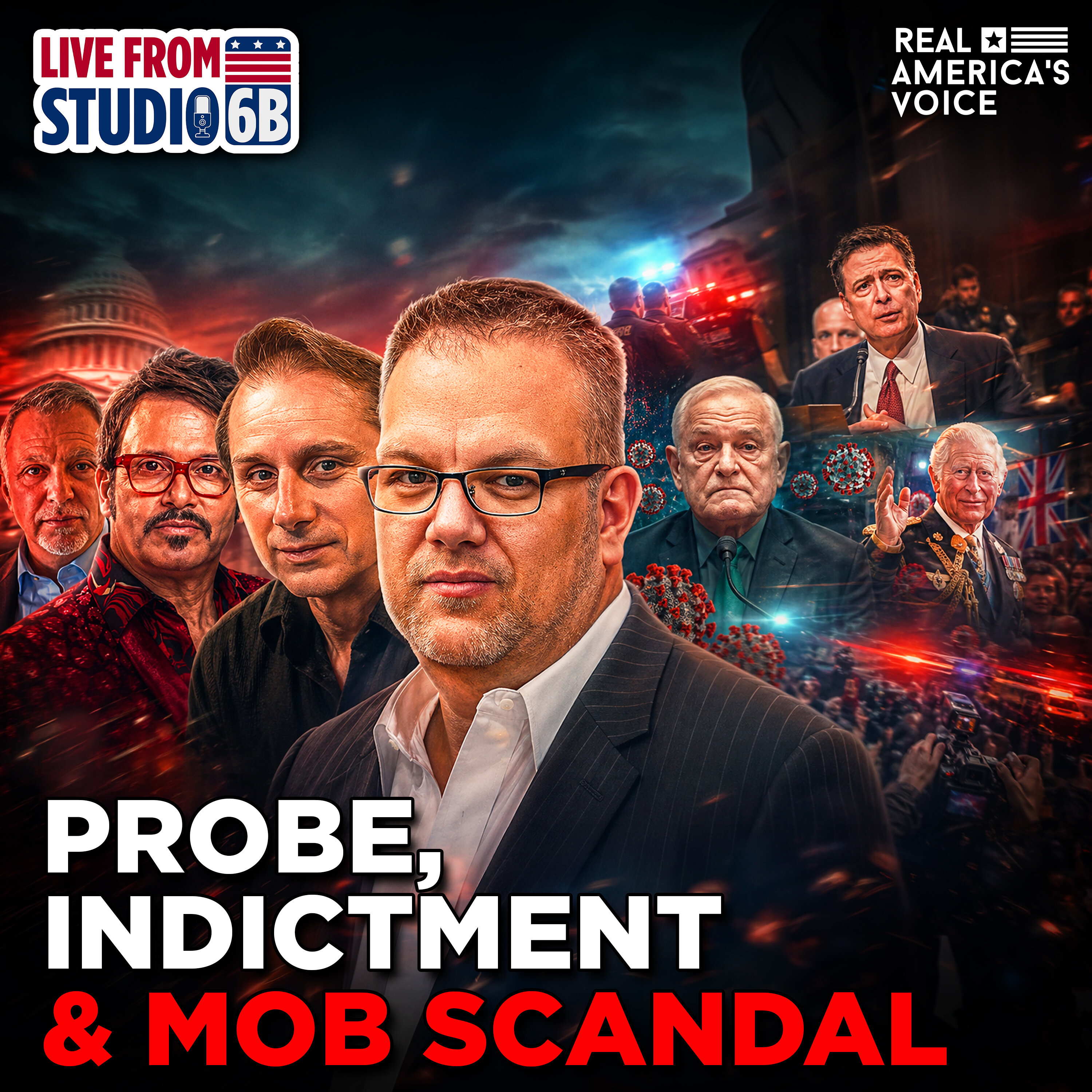 COMEY UNDER PROBE, FAUCI ADVISER INDICTED, ROYAL VISIT, MOB GAMBLING SCANDAL | LIVE FROM STUDIO 6B - Tuesday, April 28 2026