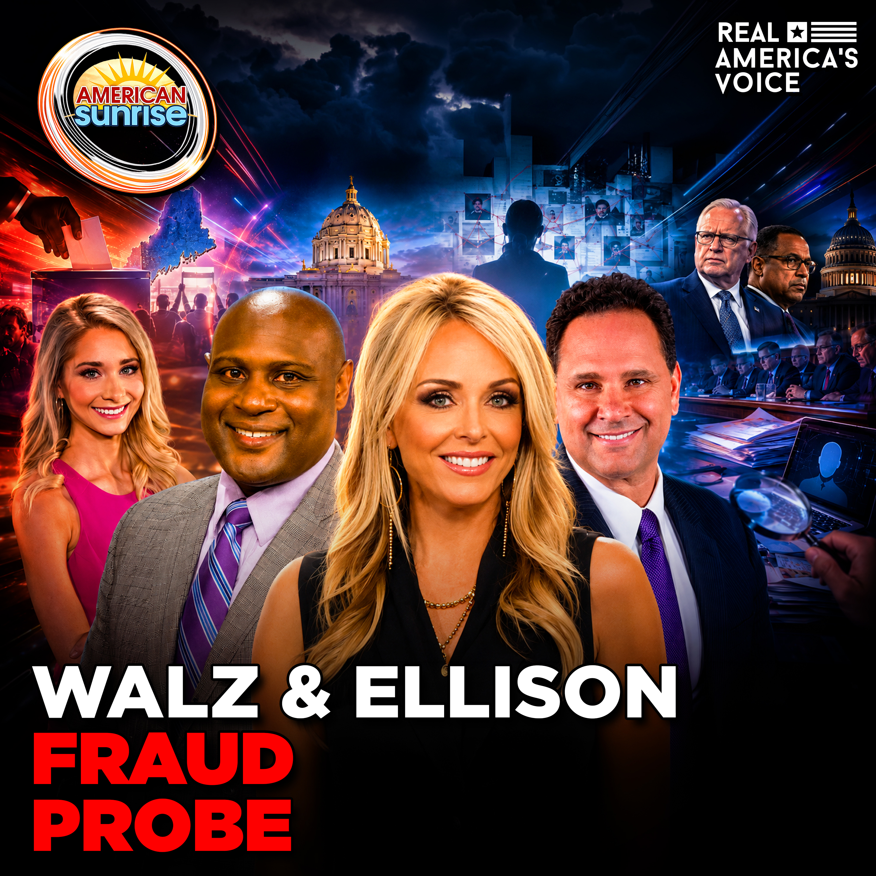 WALZ-ELLISON FRAUD PROBE, MAINE DEM PRIMARY, ACTBLUE TAKES FIFTH | AMERICAN SUNRISE