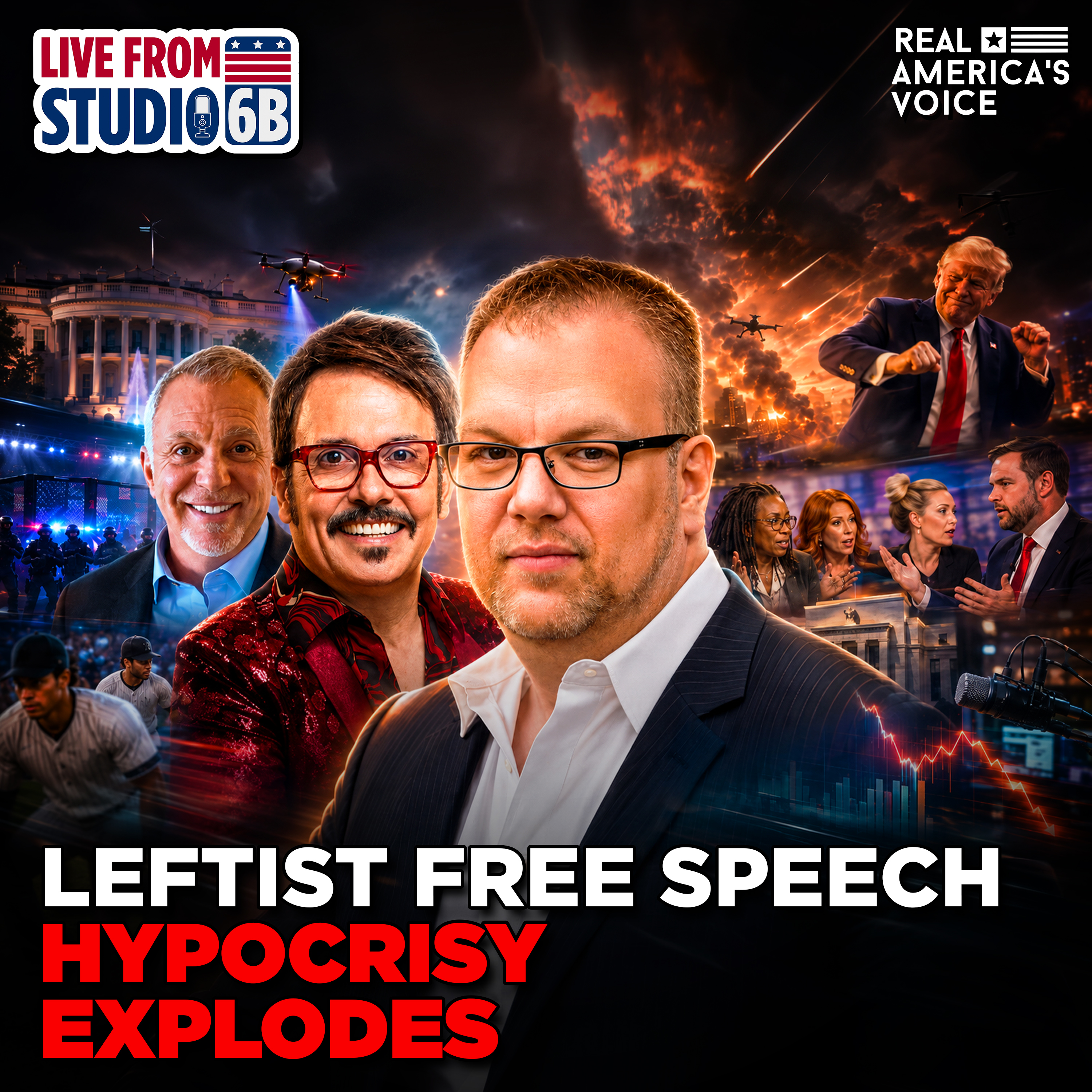 LEFTISTS ONE-WAY SPEECH WAR, DRONE PLOT FOILED, VANCE SLAMS THE VIEW | LIVE FROM STUDIO 6B - TUESDAY, JUNE 16 2026