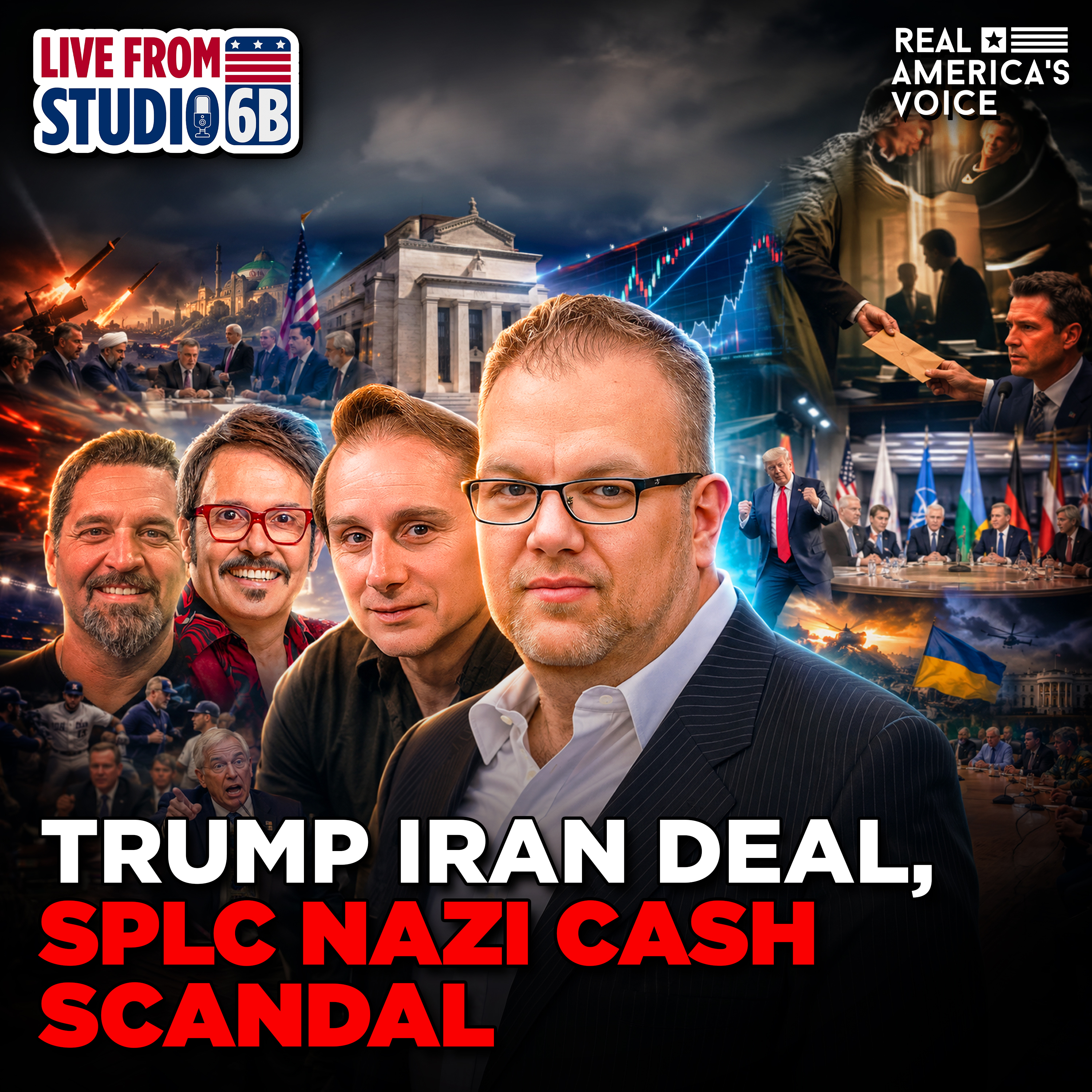 TRUMP'S IRAN DEAL BOMBSHELL, FED HOLDS RATES, SPLC NAZI SCANDAL EXPLODES | LIVE FROM STUDIO 6B - WEDNESDAY, JUNE 17 2026