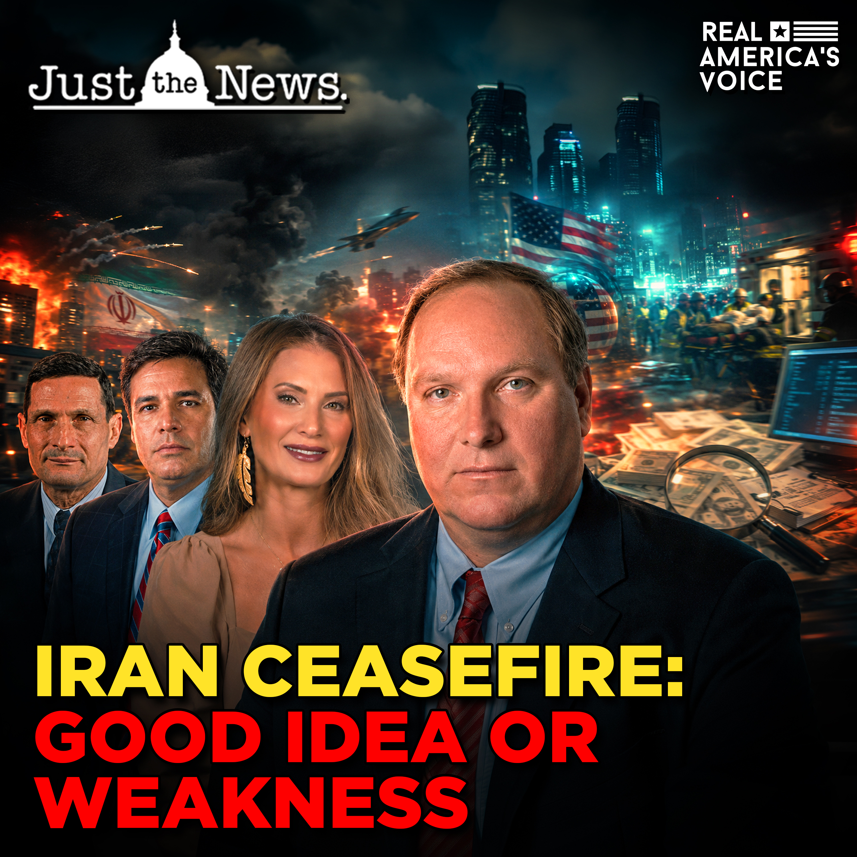 IRAN CEASEFIRE DEAL, MEDICAID FRAUD CRACKDOWN | JUST THE NEWS - NO NOISE