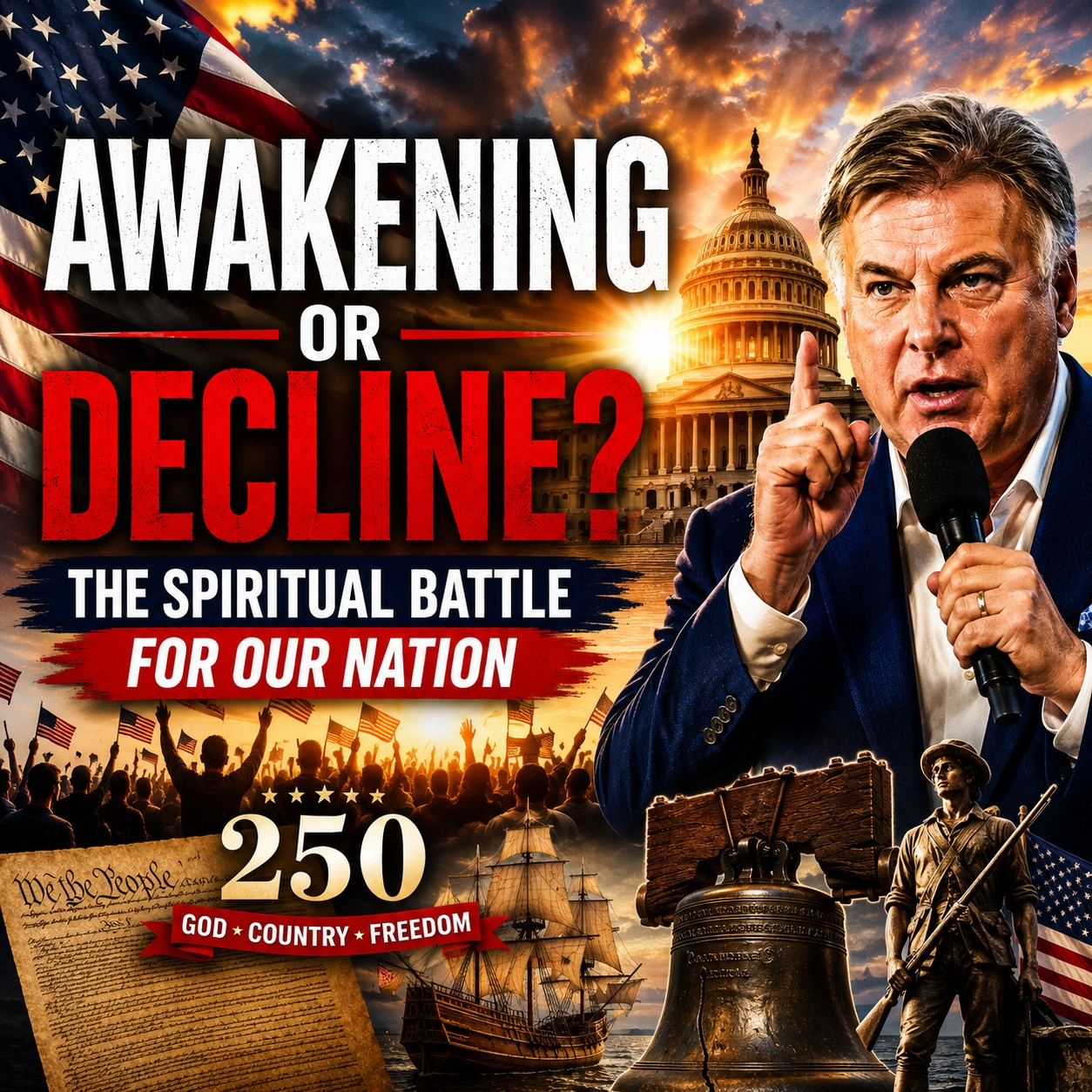 IS AMERICA’S SUN RISING—OR SETTING? THE SPIRITUAL BATTLE FOR OUR NATION episode artwork