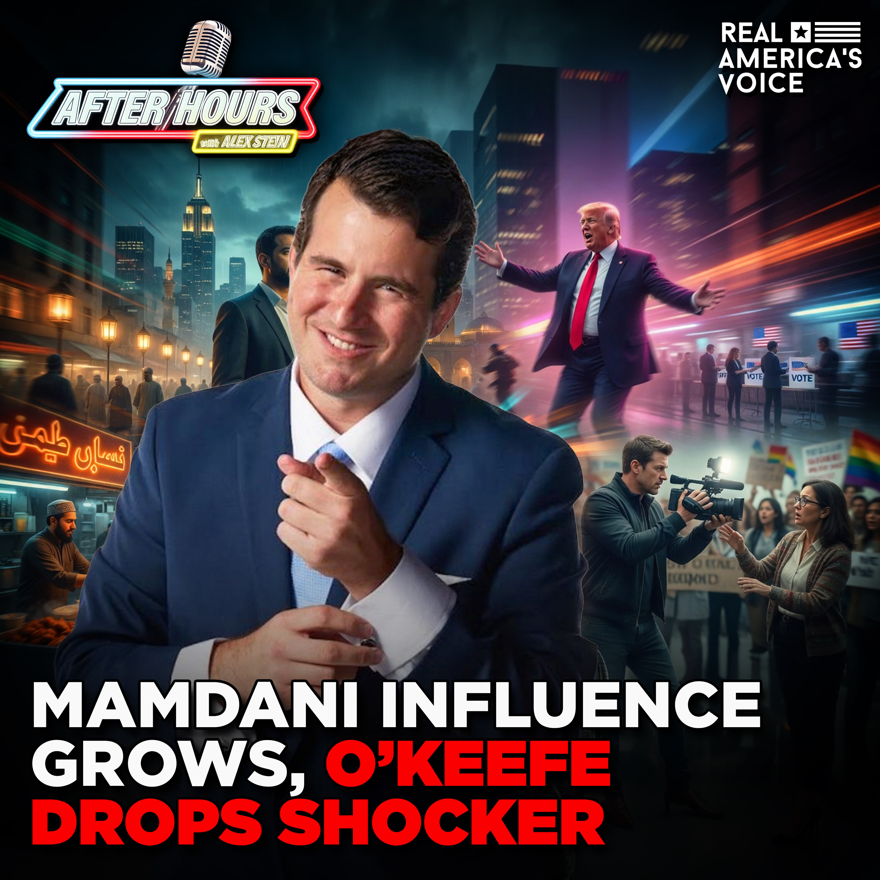 MAMDANI VS TRUMP, O'KEEFE TEACHER EXPOSE, MILLY ALCOCK WOKE TAKE | AFTER HOURS W ALEX STEIN episode artwork