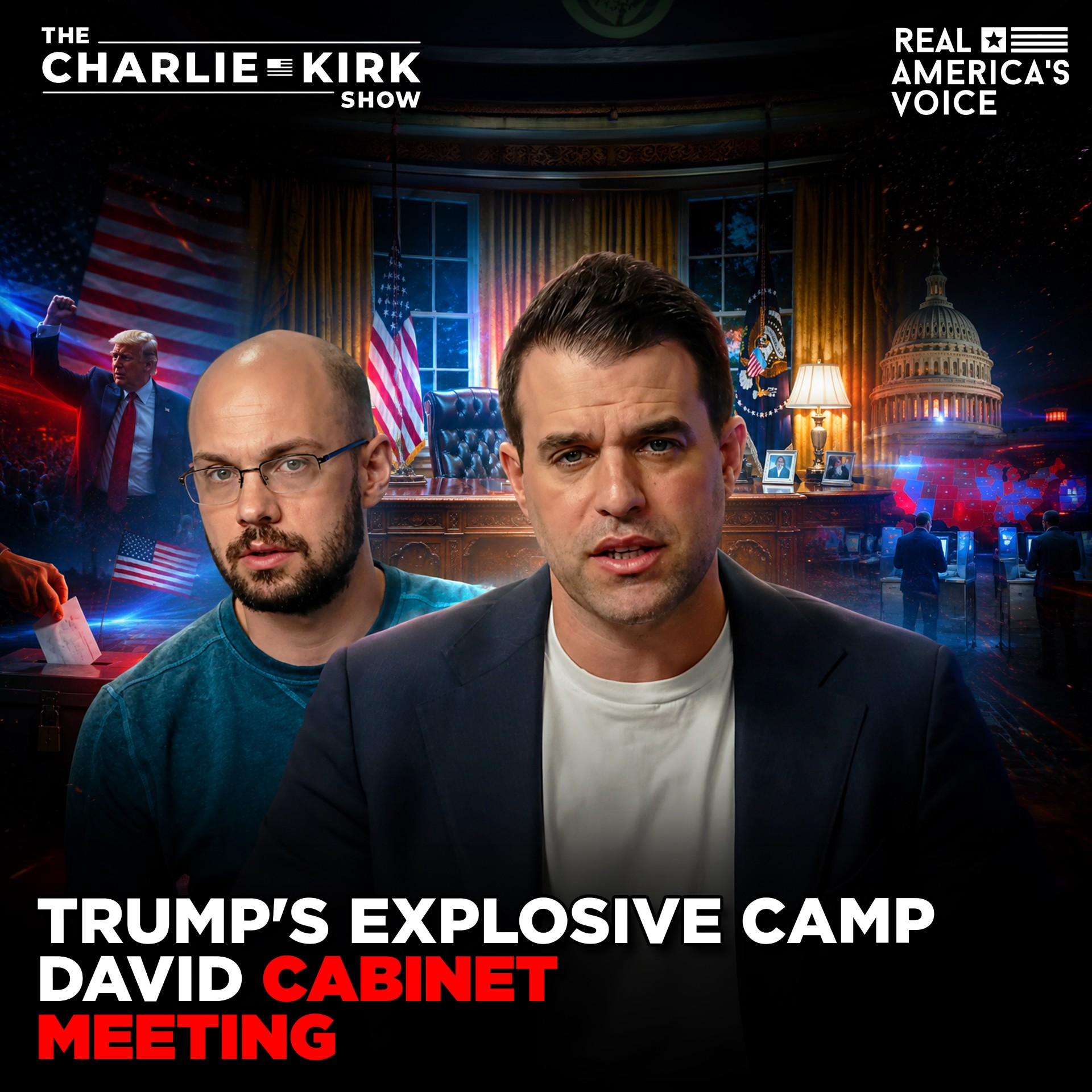 TRUMP'S EXPLOSIVE CAMP DAVID CABINET MEETING AMID IRAN WAR & GAS PRICE CHAOS | CHARLIE KIRK SHOW