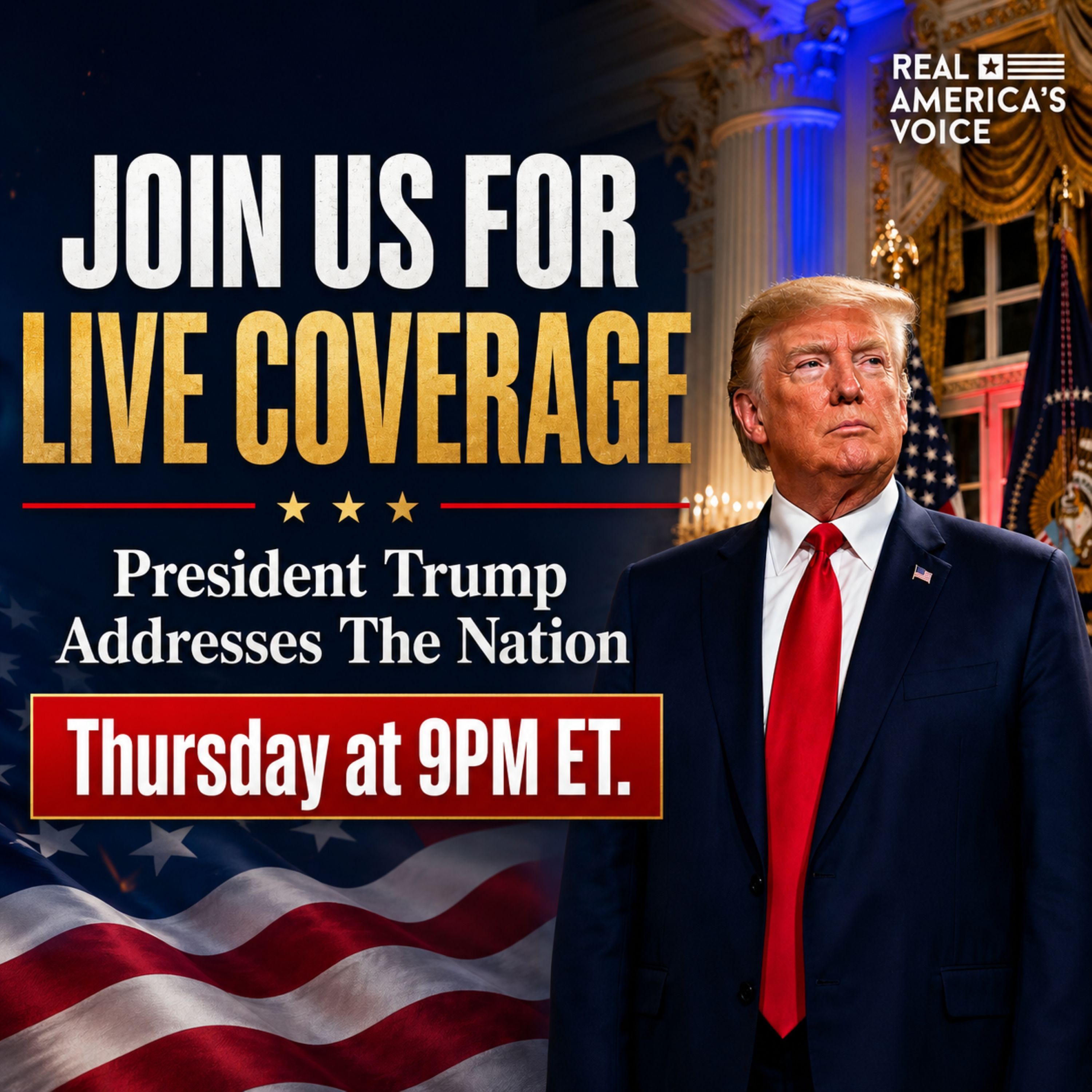 PRESIDENT TRUMP ADDRESSES THE NATION FROM THE WHITE HOUSE | JULY 16, 2026 episode artwork